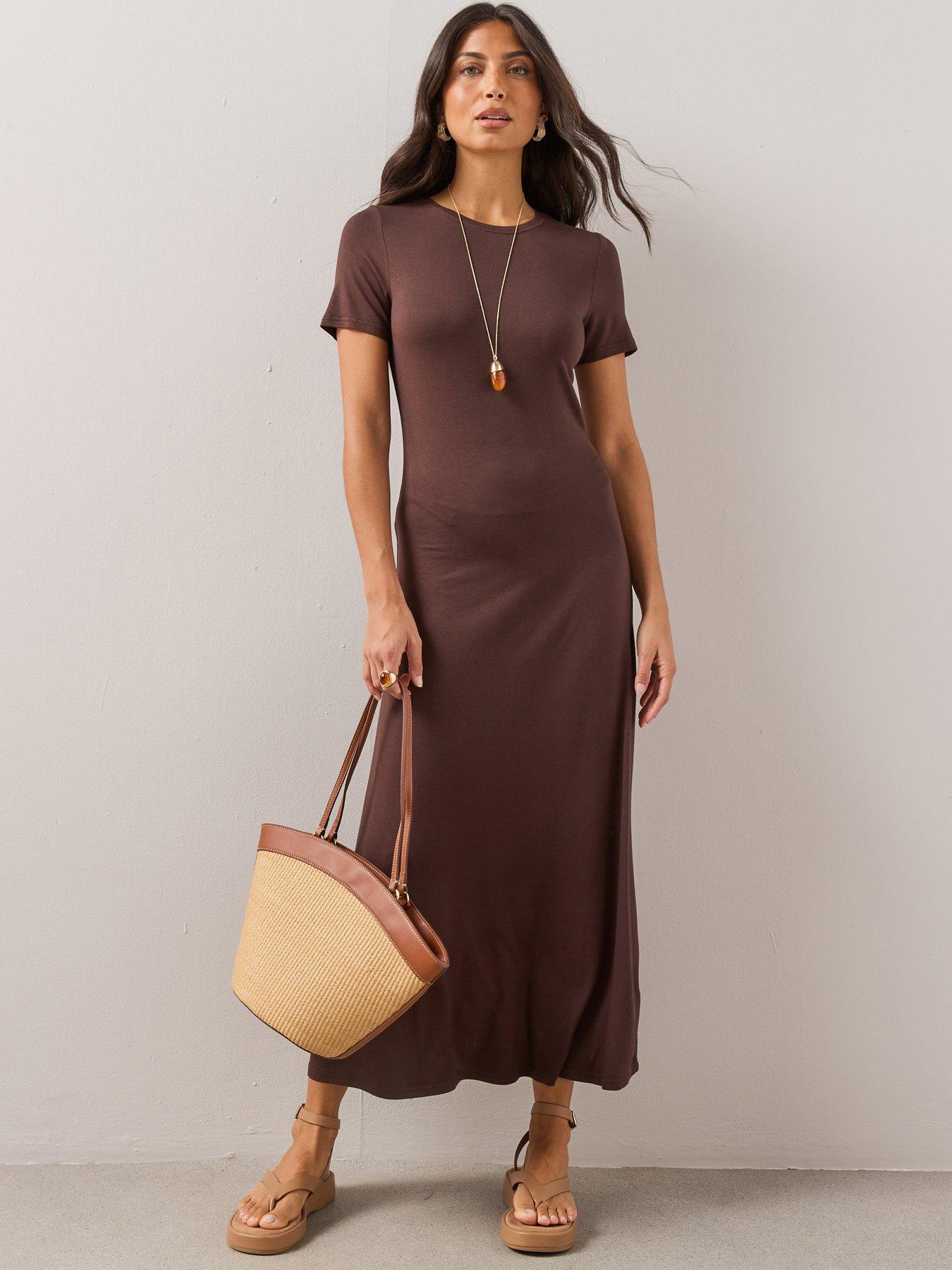 The Very Collection Stretch Jersey Maxi Dress