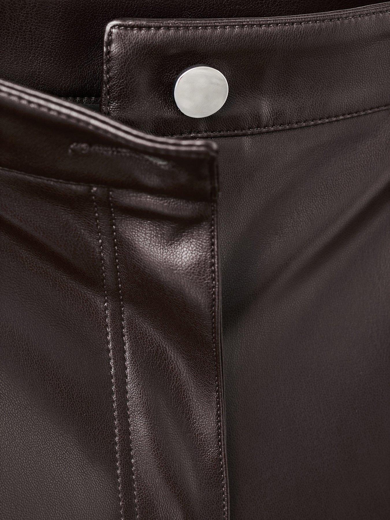 mango-faux-leather-flared-trousers-brownback