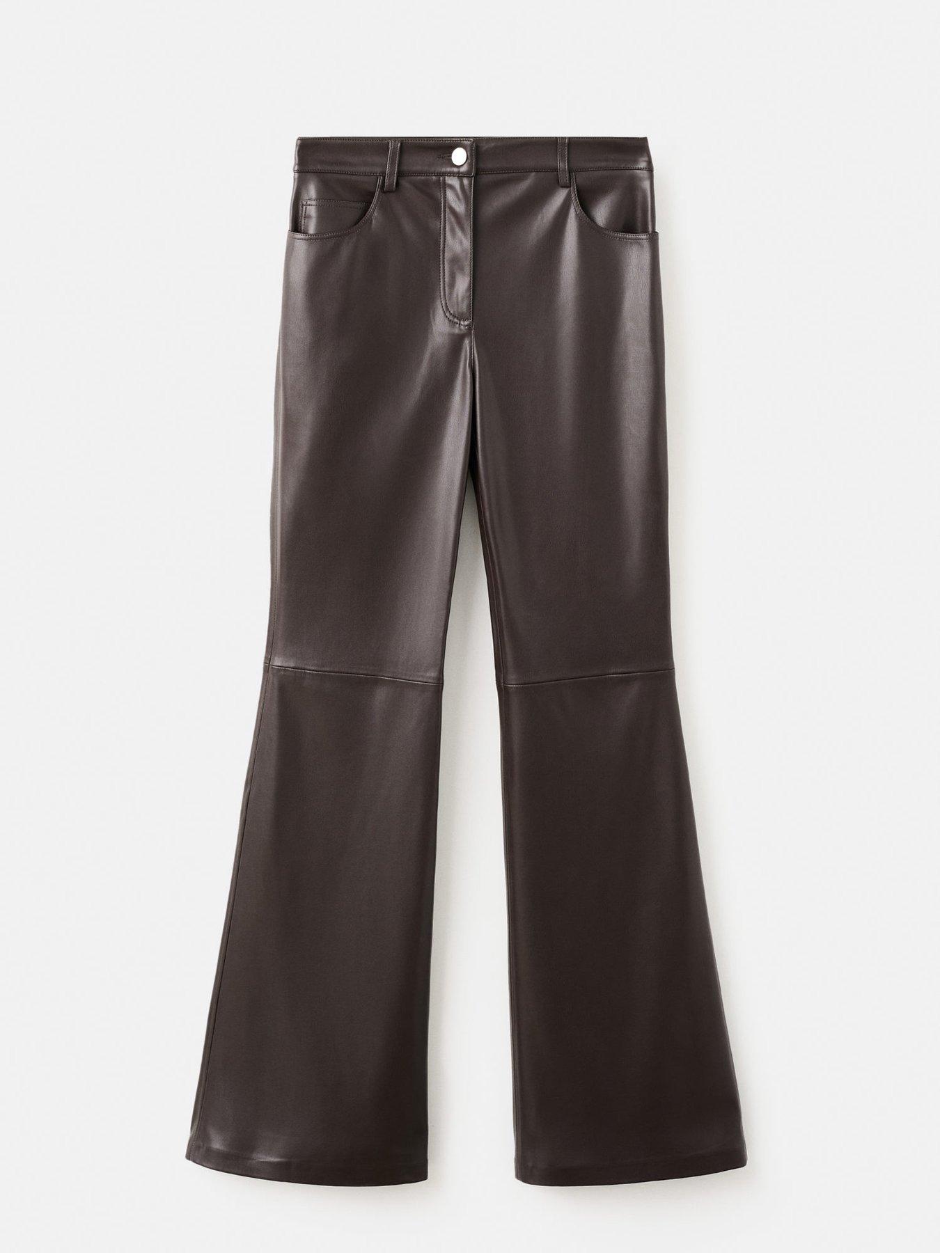 mango-faux-leather-flared-trousers-browndetail