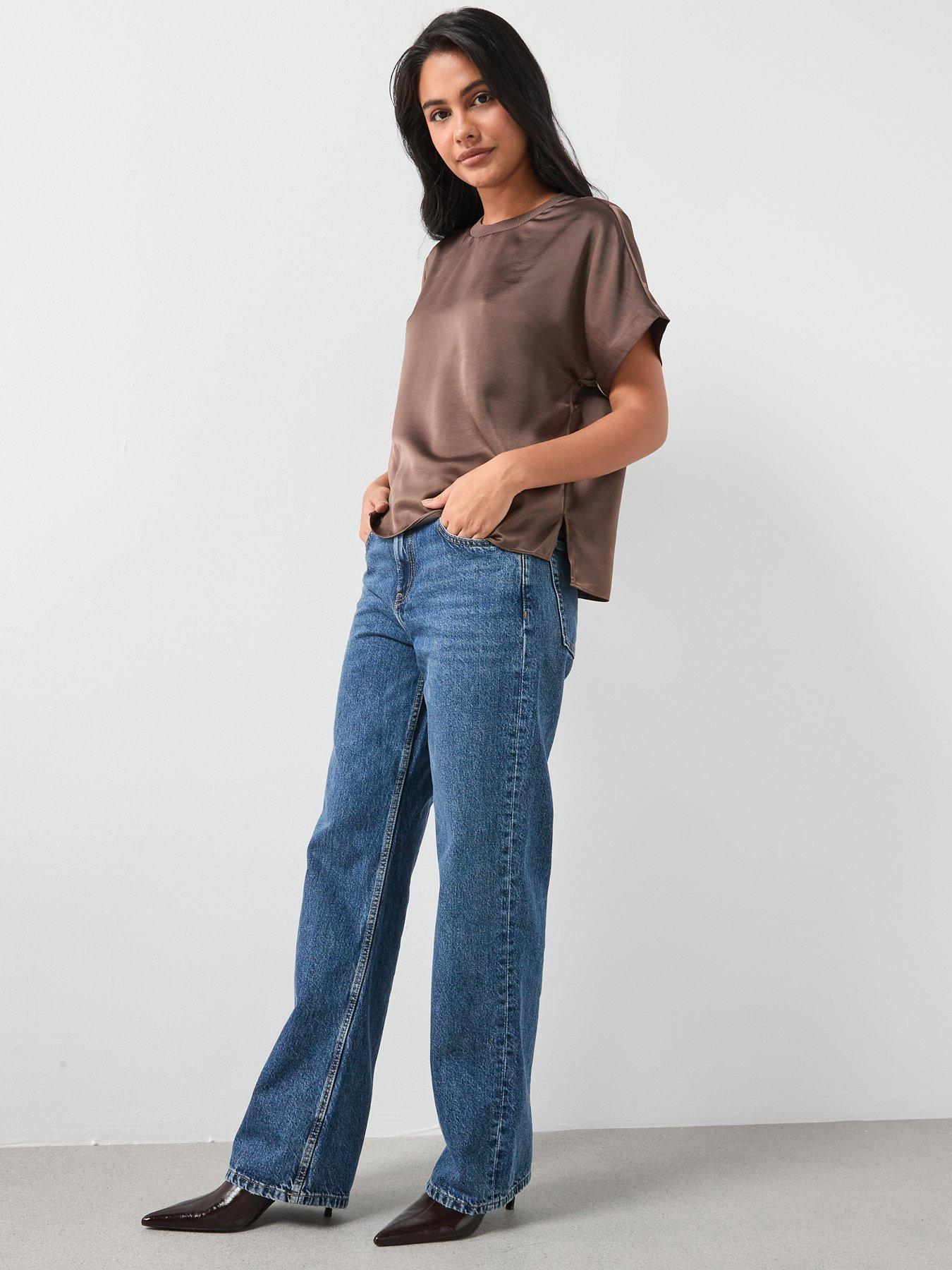 mango-straight-low-waist-jeans-blueoutfit