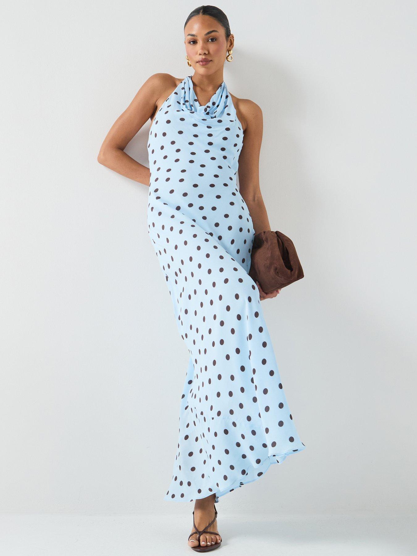 Forever New Carter Cowl Neck Midi Dress