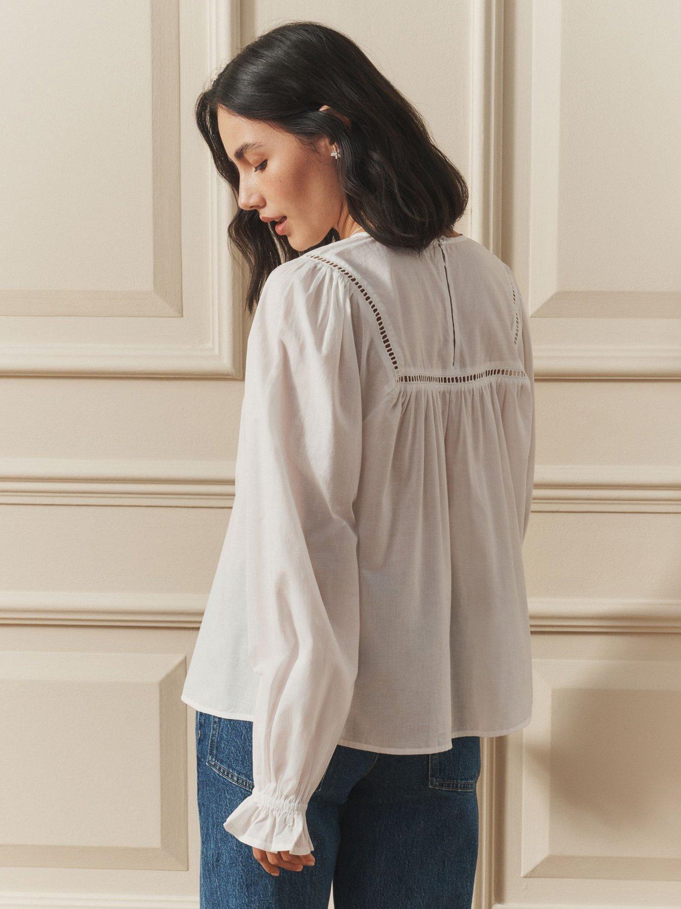 laura-ashley-embroidered-balloon-sleeve-blouse-whitestillFront