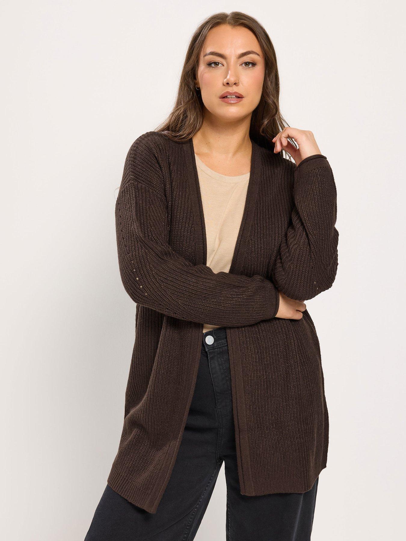 yours-curve-essential-knitted-cardigan