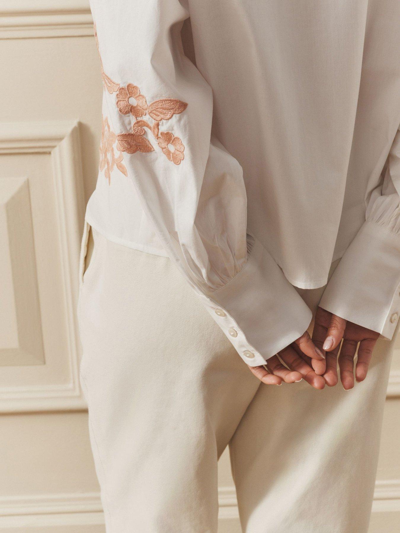 laura-ashley-poplin-embroidered-blouse-whitepinkdetail