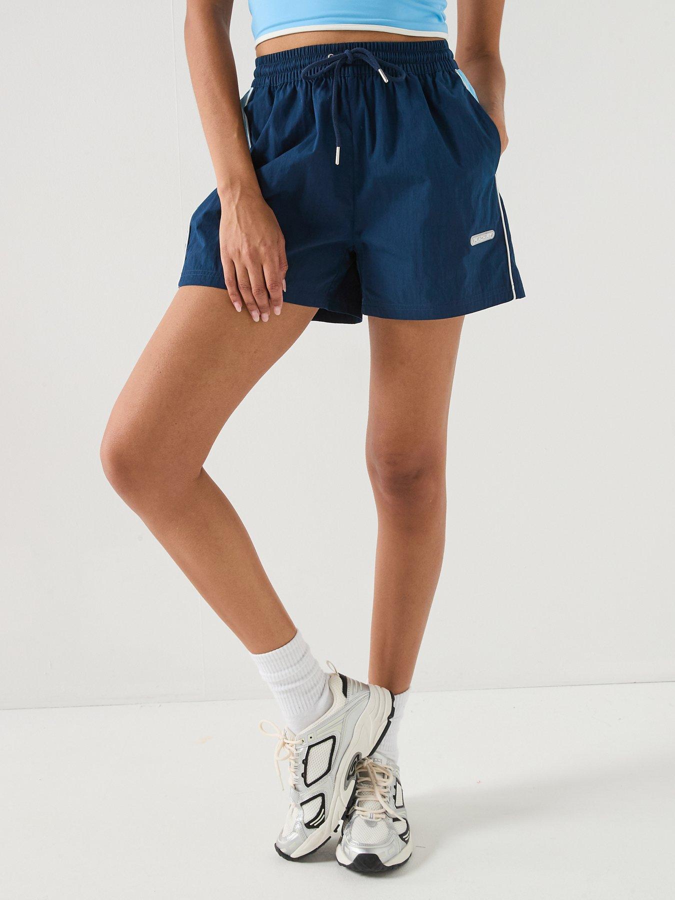 peach-fit-womens-poly-nylon-short-navyfront