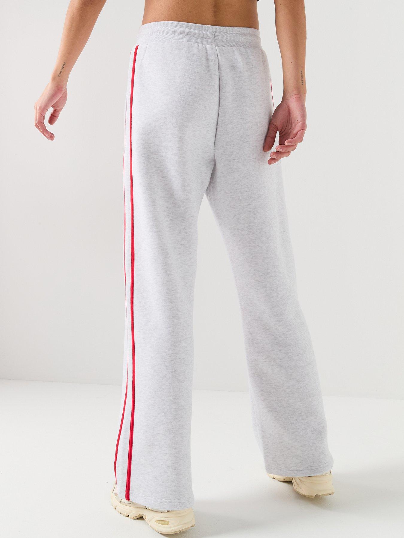Image 2 of 6 of Peach Fit Womens Cotton Poly Straight Leg Jogger - Grey