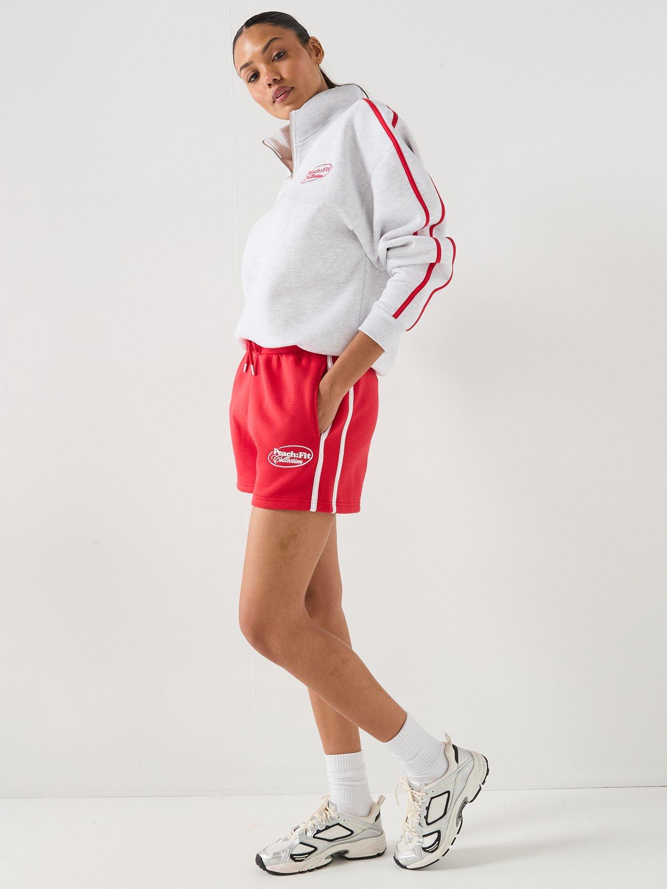 peach-fit-womens-cotton-poly-shorts-redback