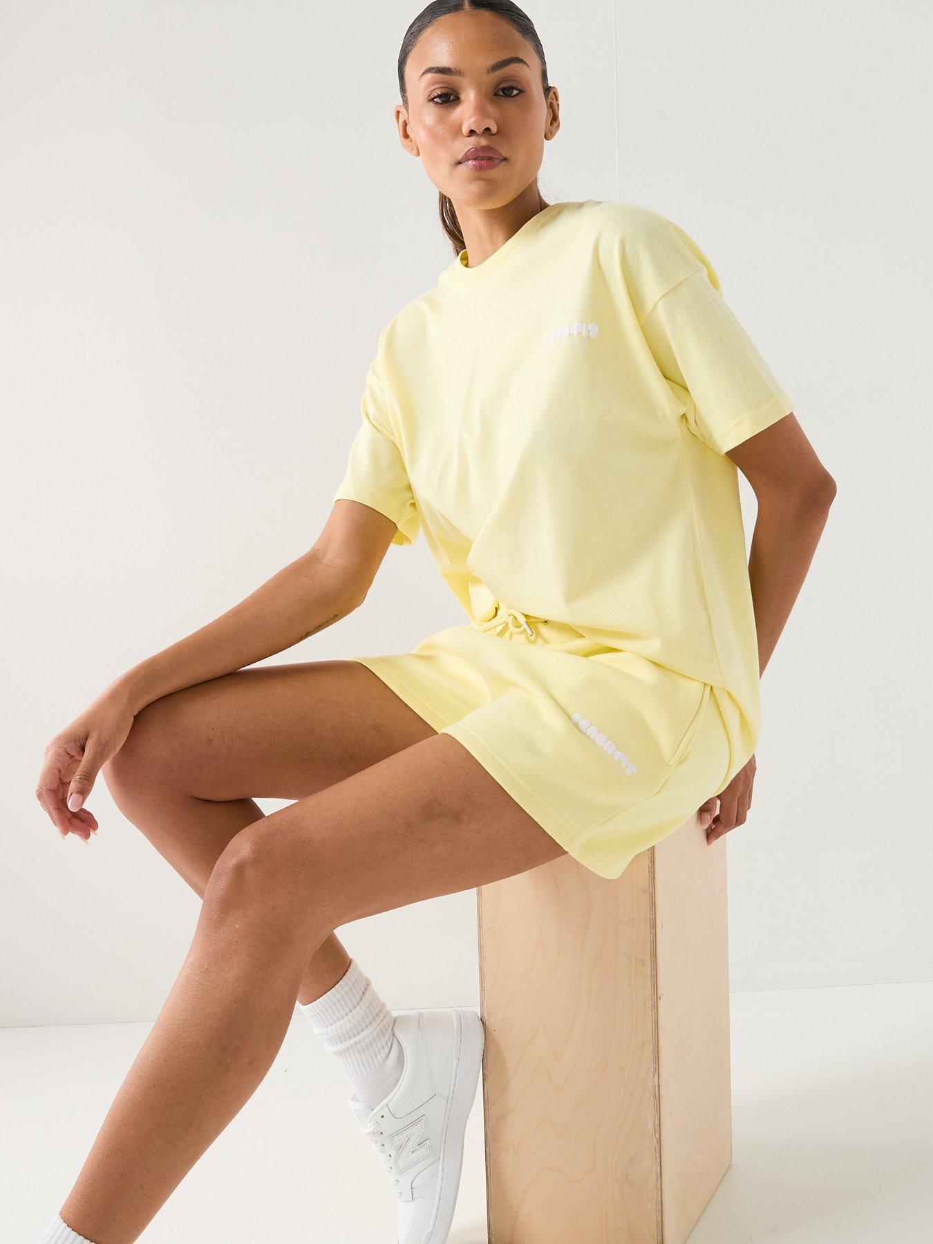 peach-fit-womens-cotton-poly-short-yellowback