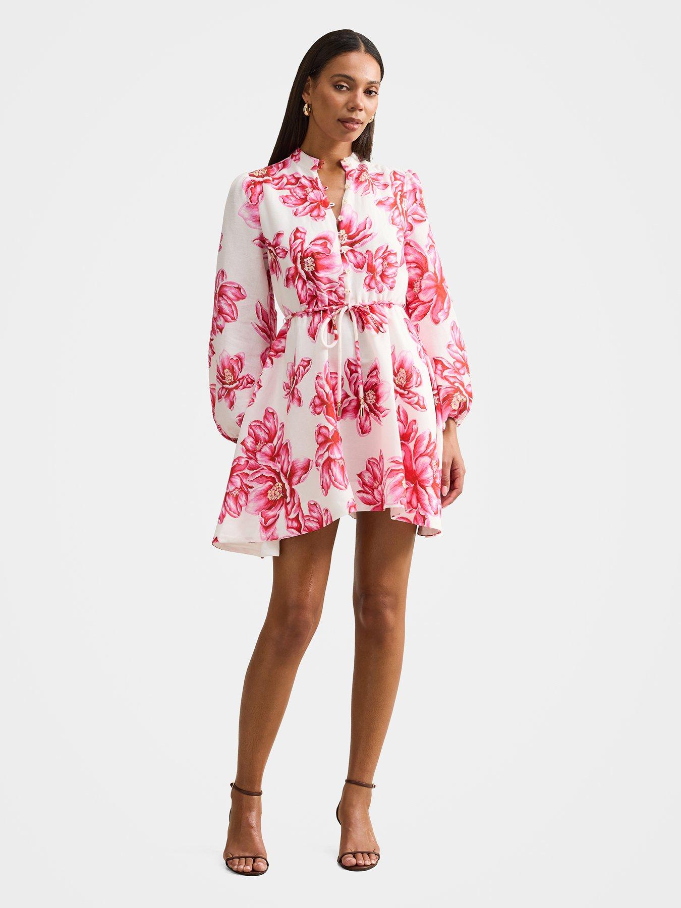 forever-new-annalise-fluted-mini-dress-pinkback