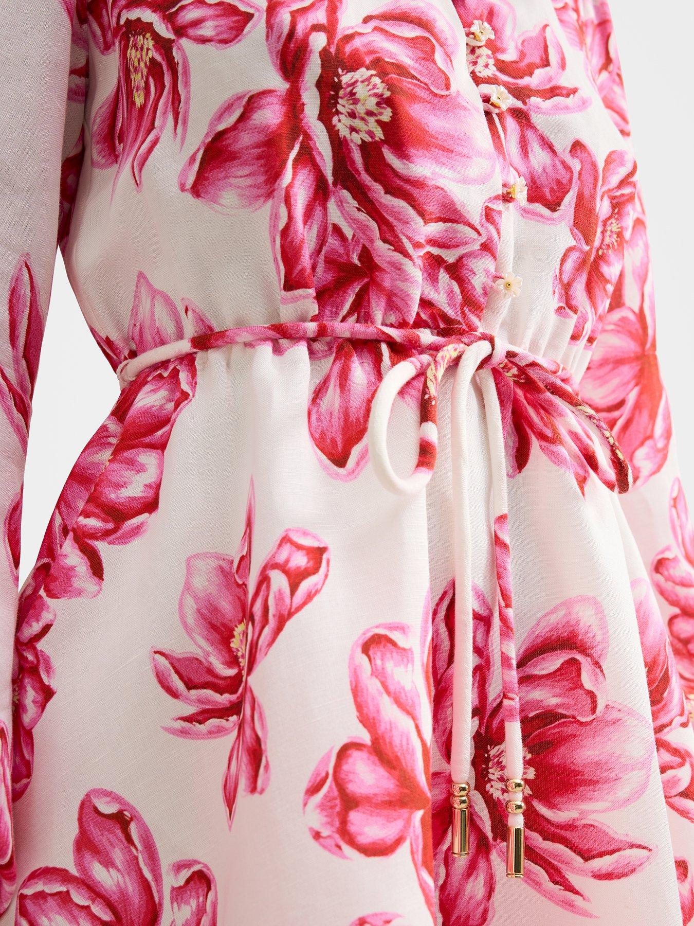 forever-new-annalise-fluted-mini-dress-pinkoutfit