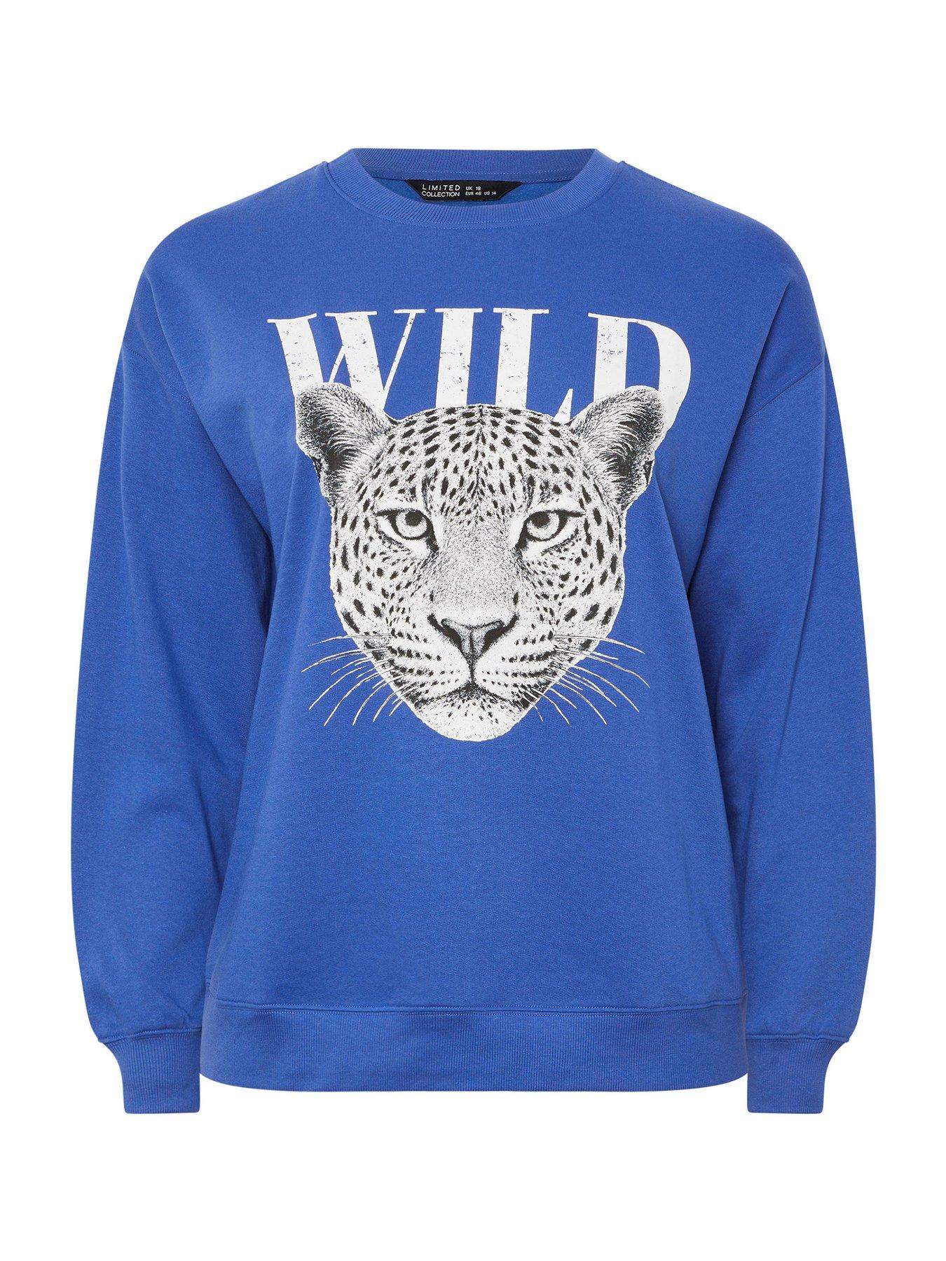 yours-curve-wild-sweatshirt-bluedetail
