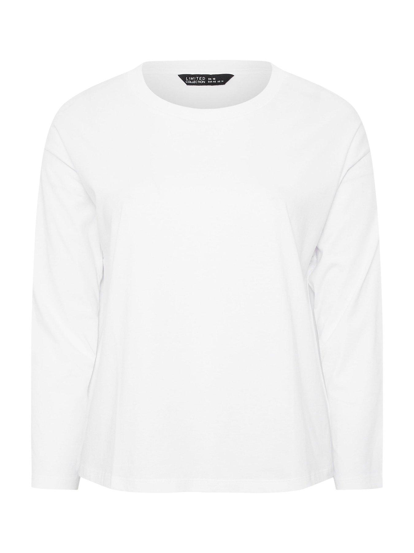 yours-curve-long-sleeve-plain-t-shirt-whitedetail