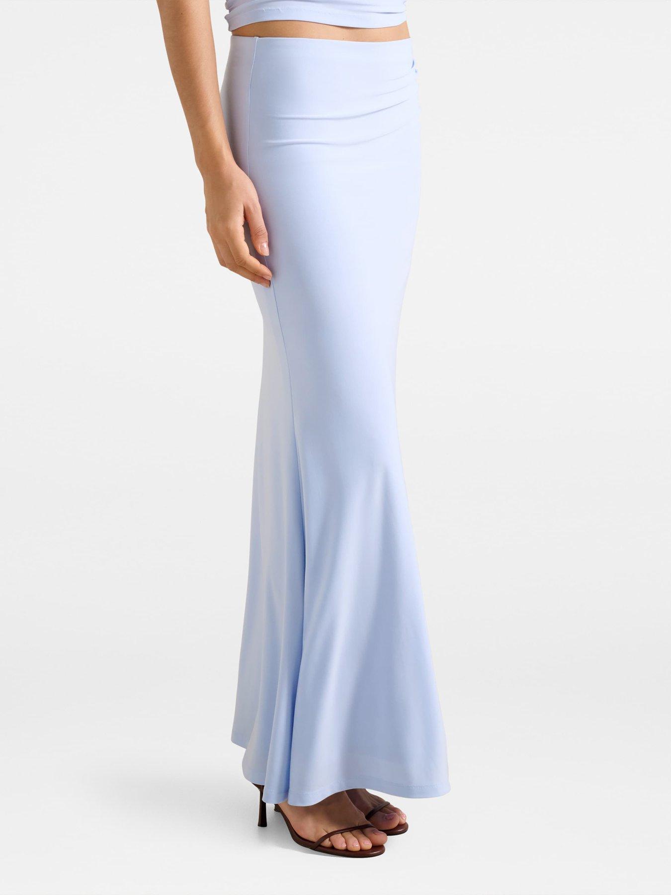 Image 5 of 5 of Forever New Mimi Flute Maxi Skirt