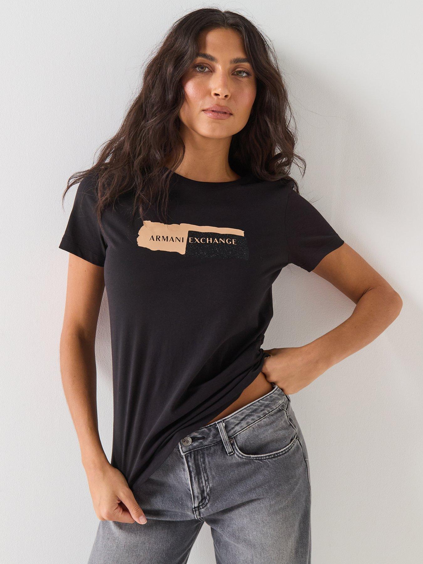 armani-exchange-logo-t-shirt-black