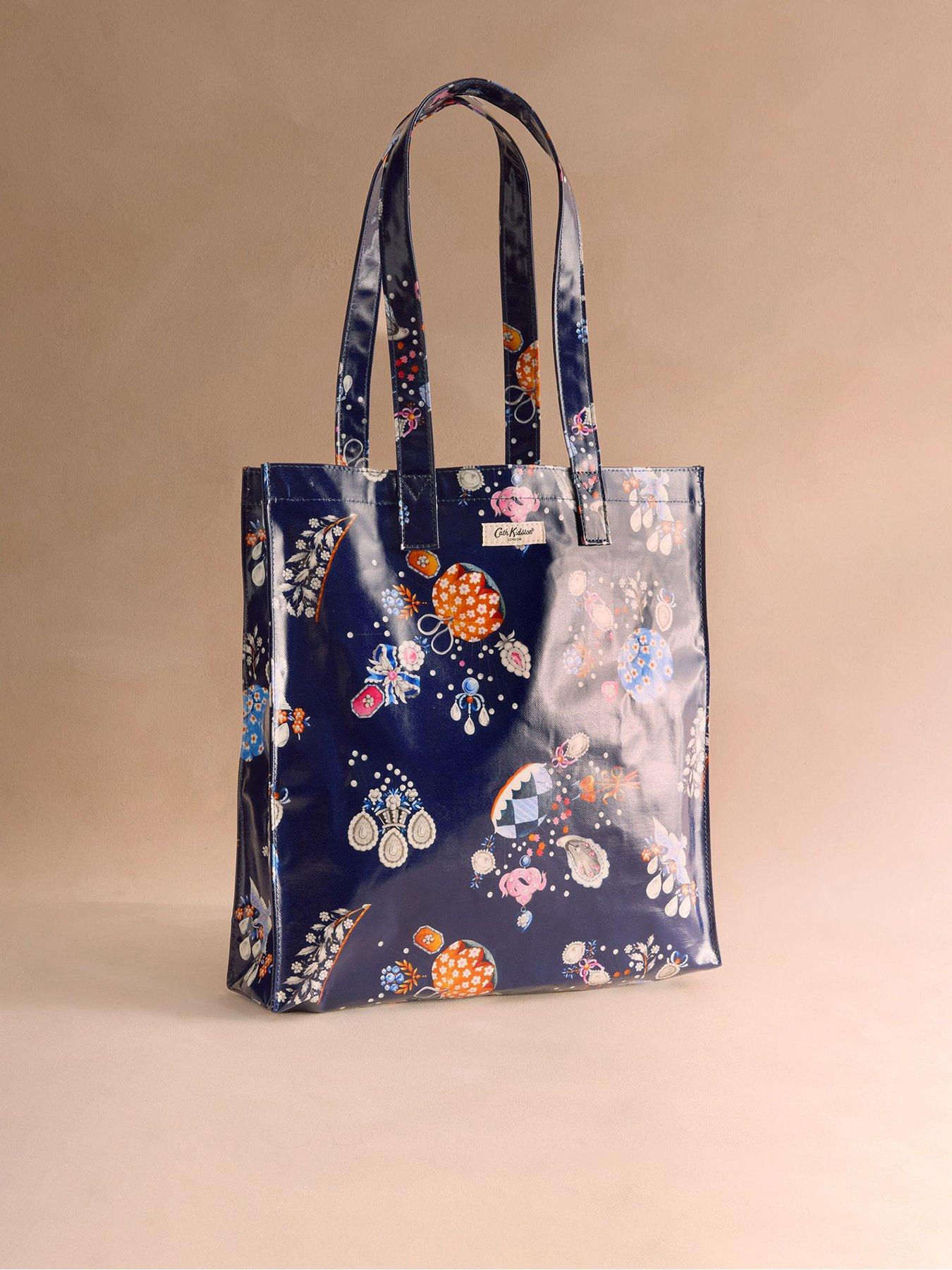 cath-kidston-large-bookbag-little-treasures-print-navyfront