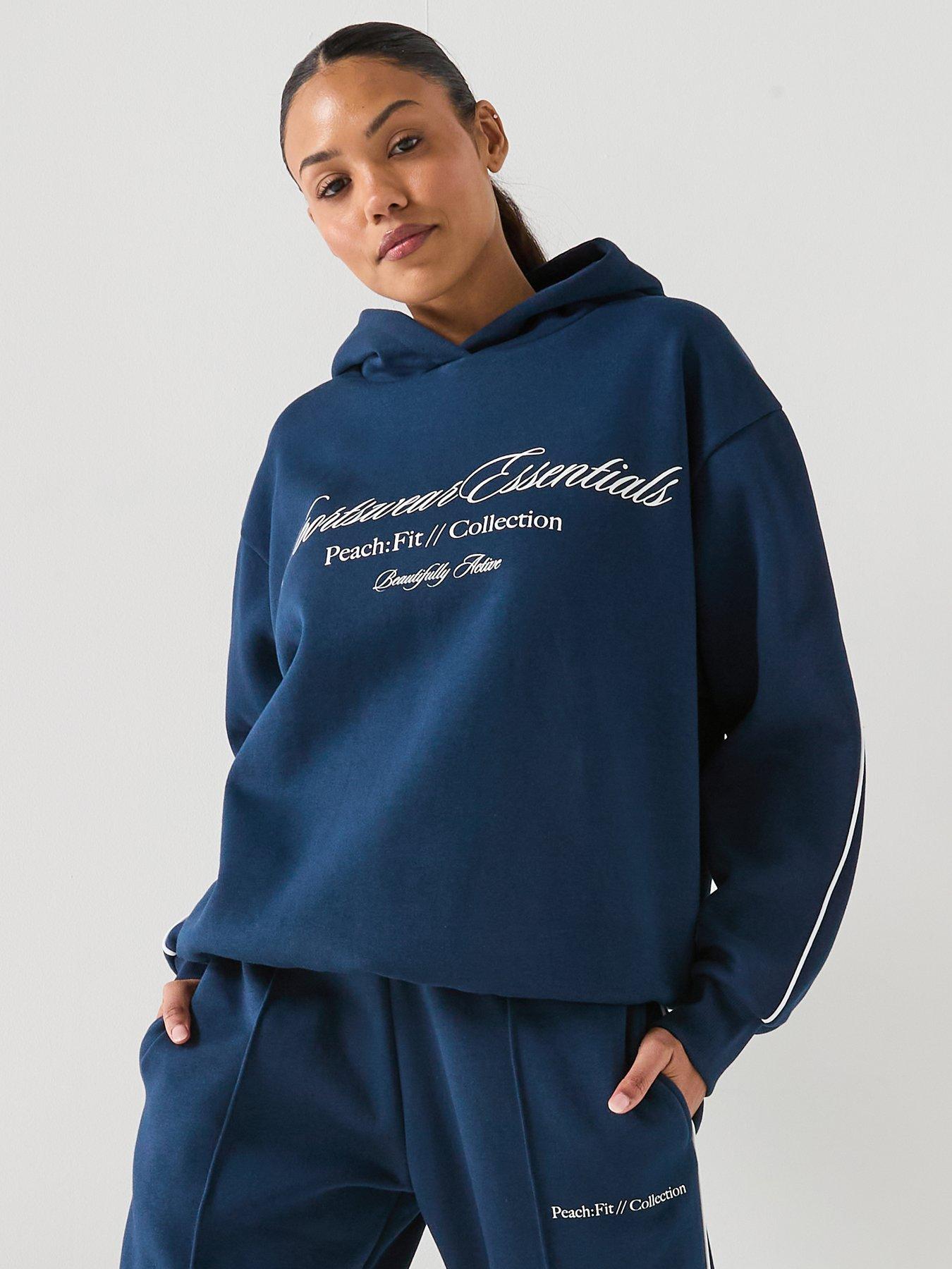 peach-fit-womens-cotton-poly-long-sleeve-overhead-hoodie-navy