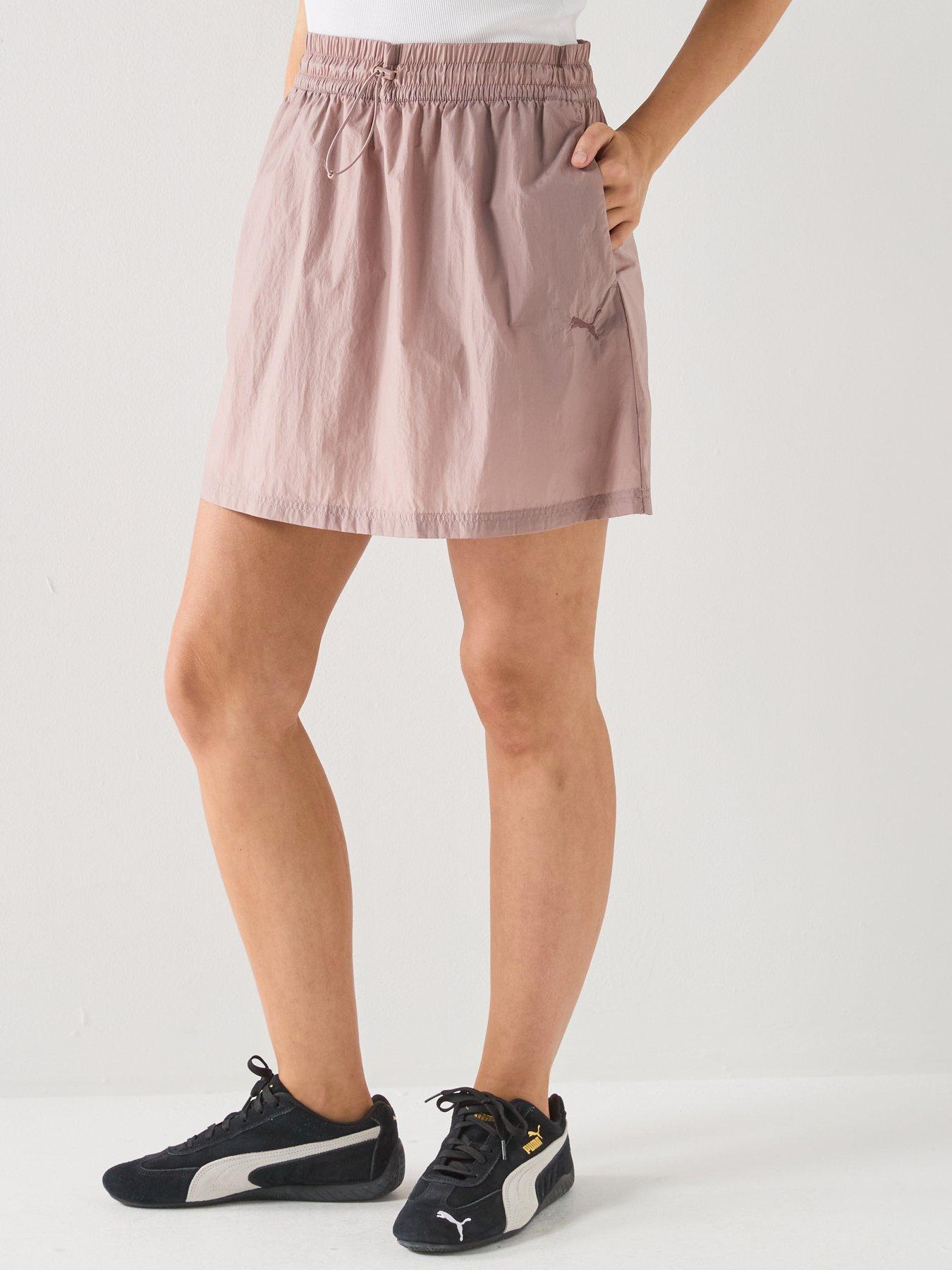 Image 1 of 5 of Puma Womens Her Woven Skirt - Beige