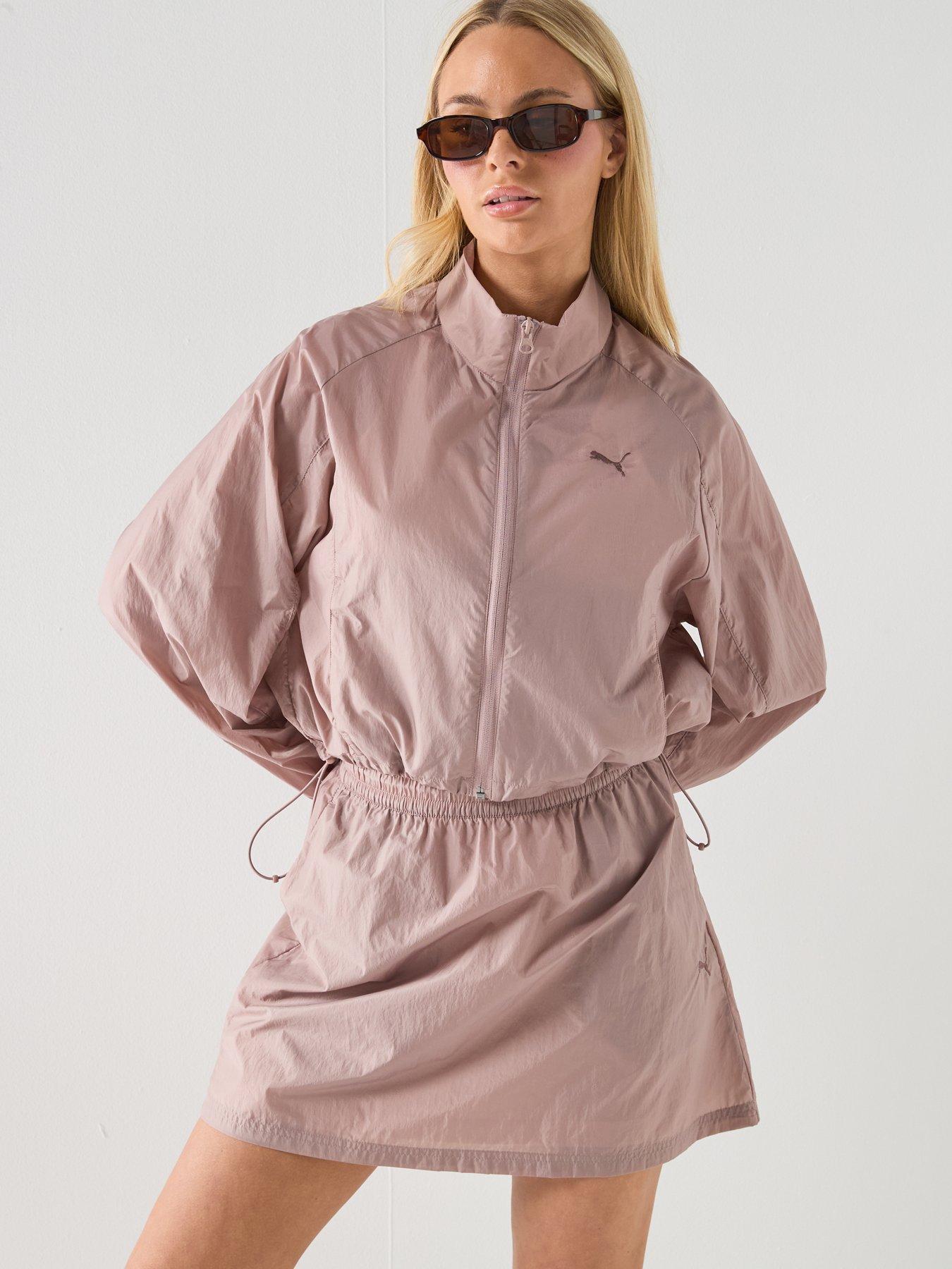 Image 4 of 5 of Puma Womens Her Woven Skirt - Beige