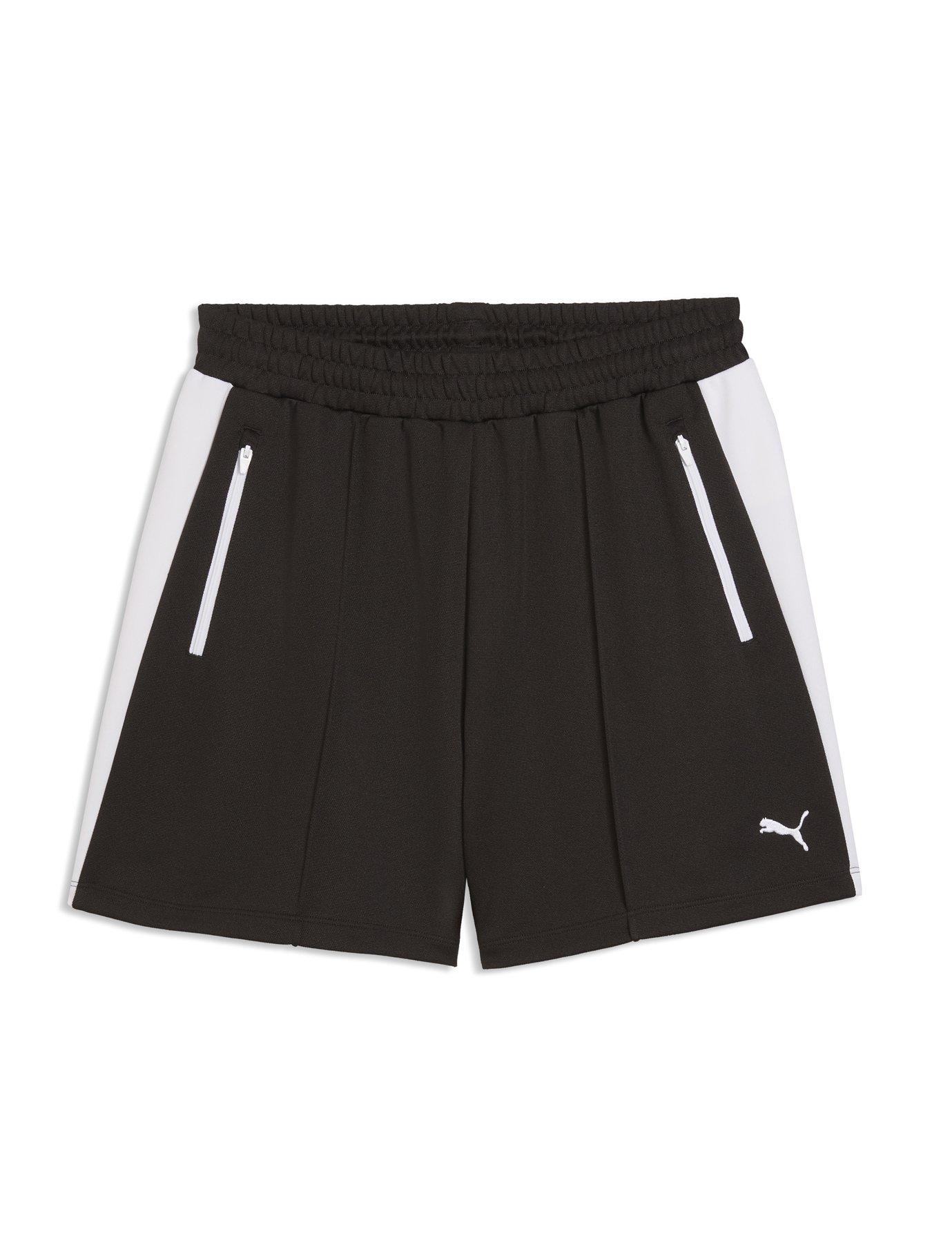 puma-womens-t7-relaxed-pintuck-shorts-blackoutfit
