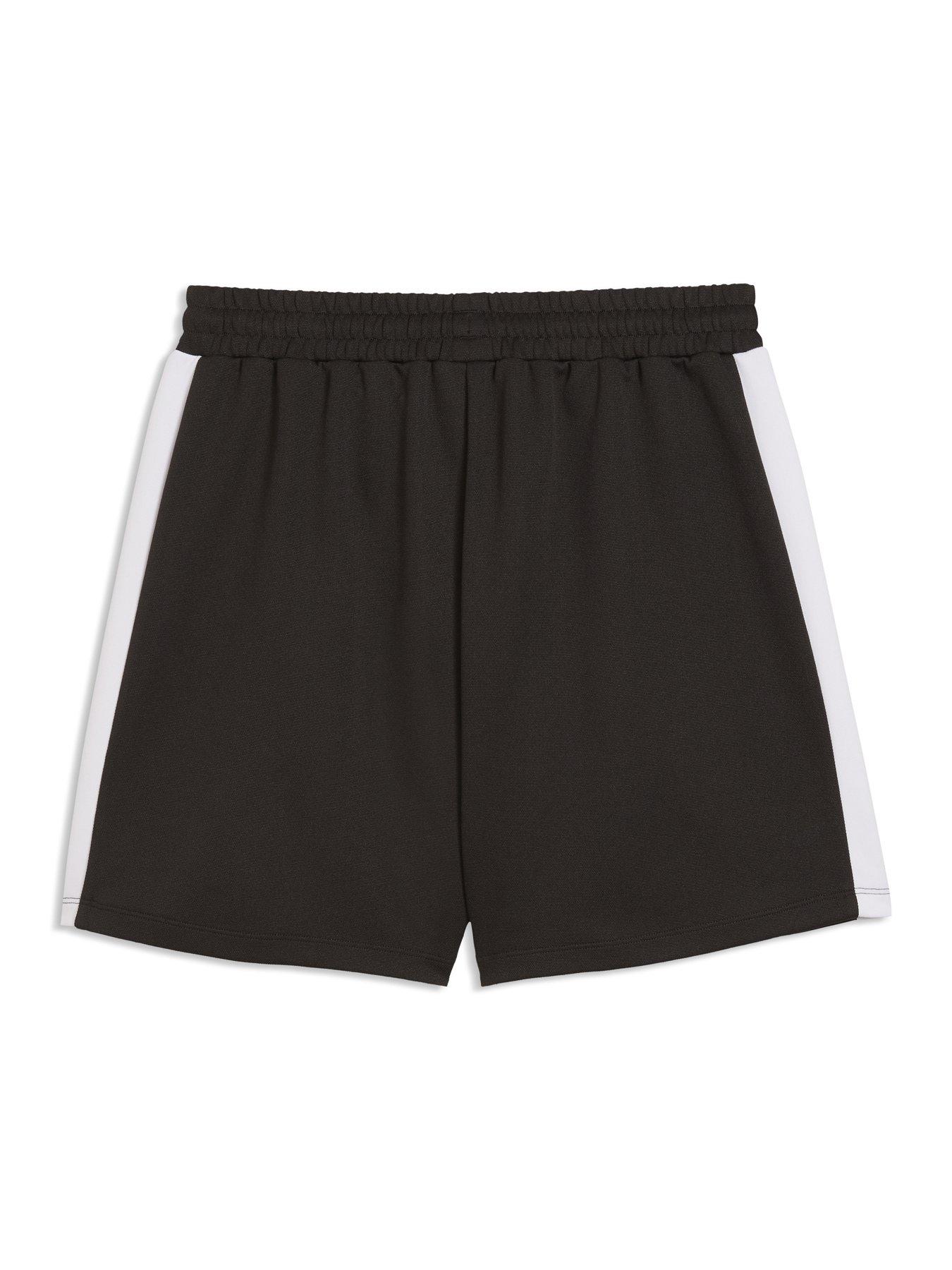 puma-womens-t7-relaxed-pintuck-shorts-blackdetail