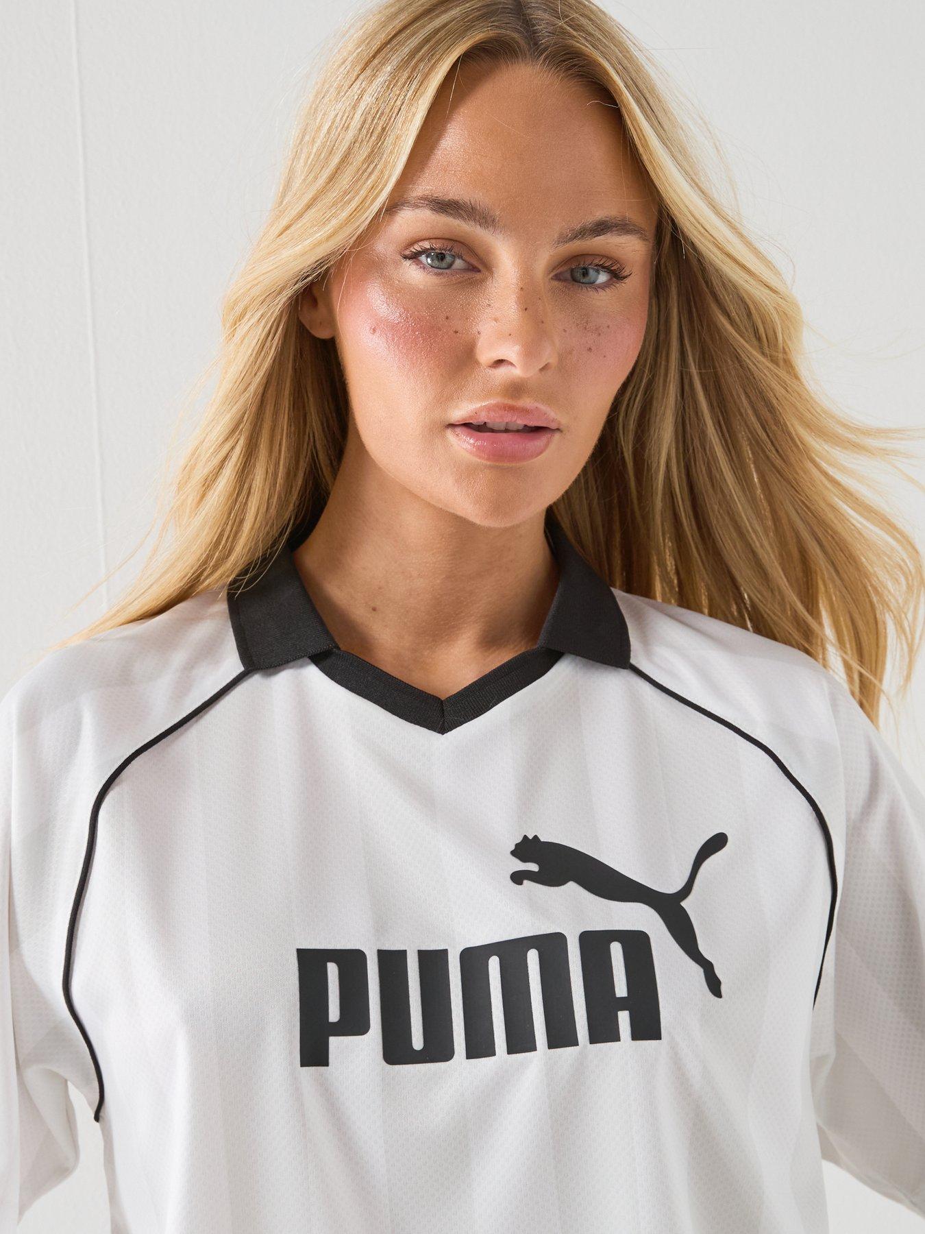 Image 4 of 5 of Puma Womens Essential Jersey - White
