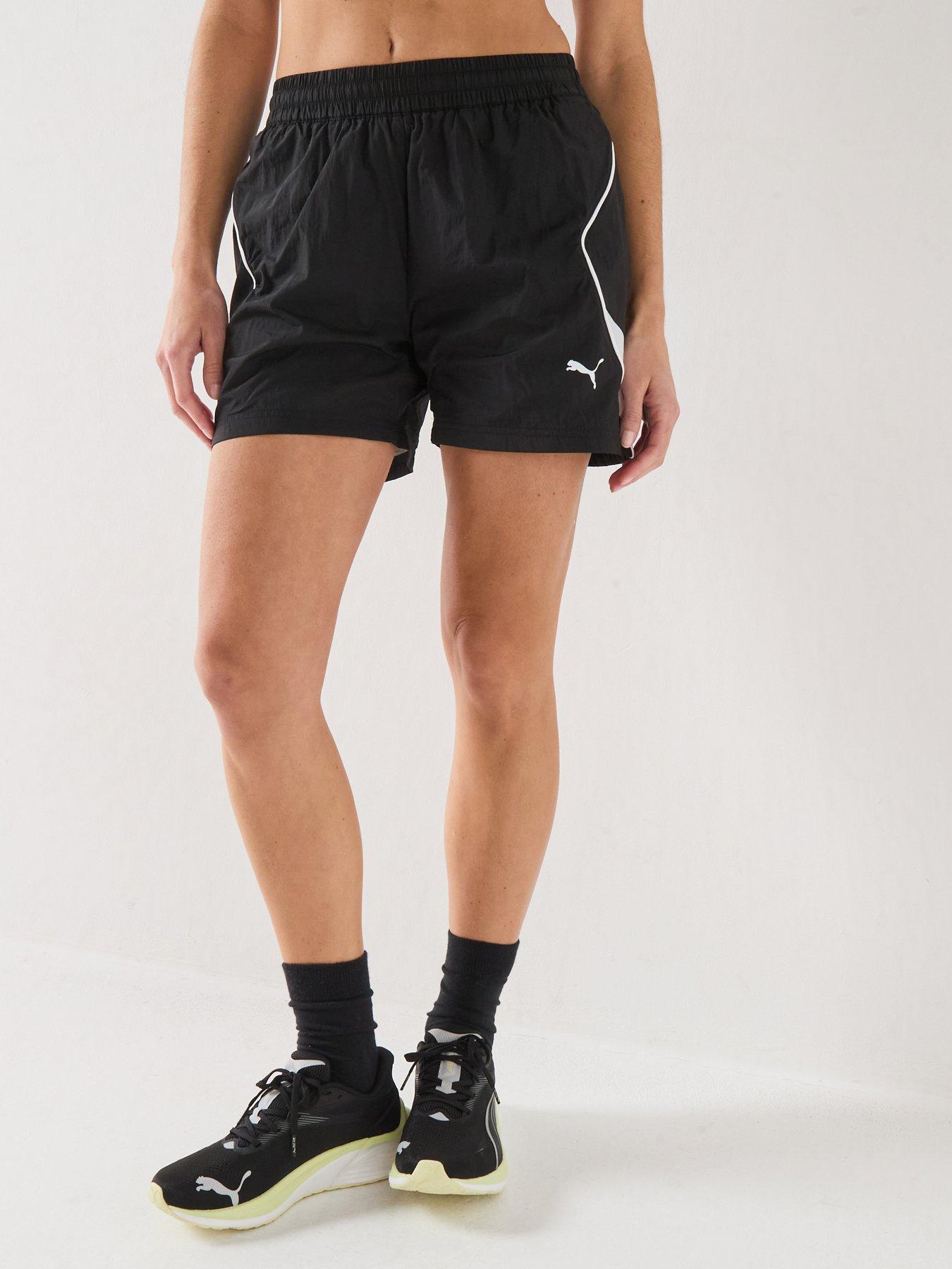 Image 1 of 5 of Puma Womens Sport Woven Shorts - Black