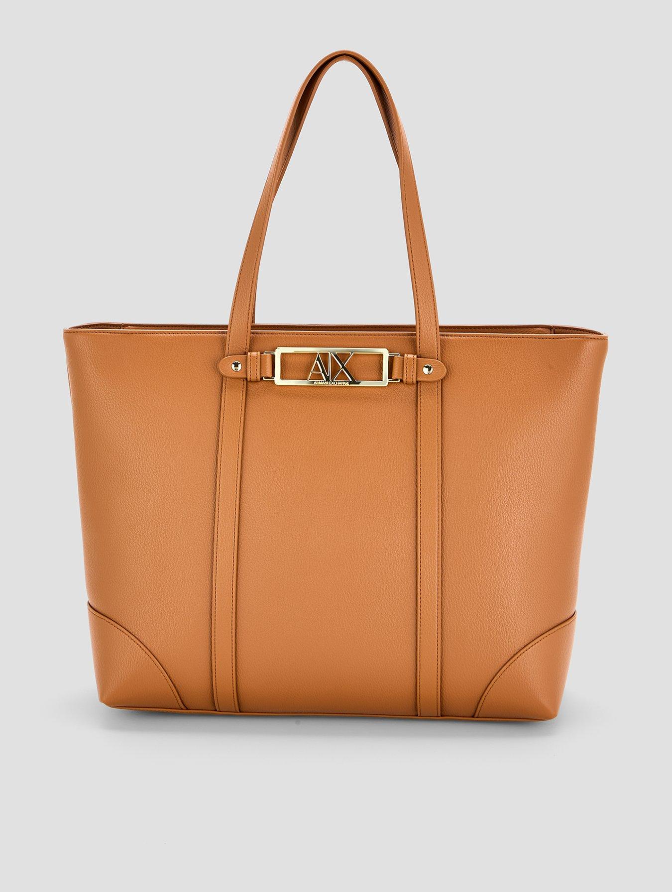 Armani Exchange Polly Shopping Bag - Brown