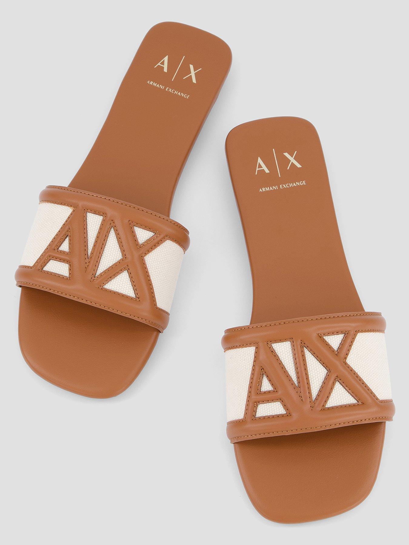 Image 3 of 7 of Armani Exchange Sandal - Brown