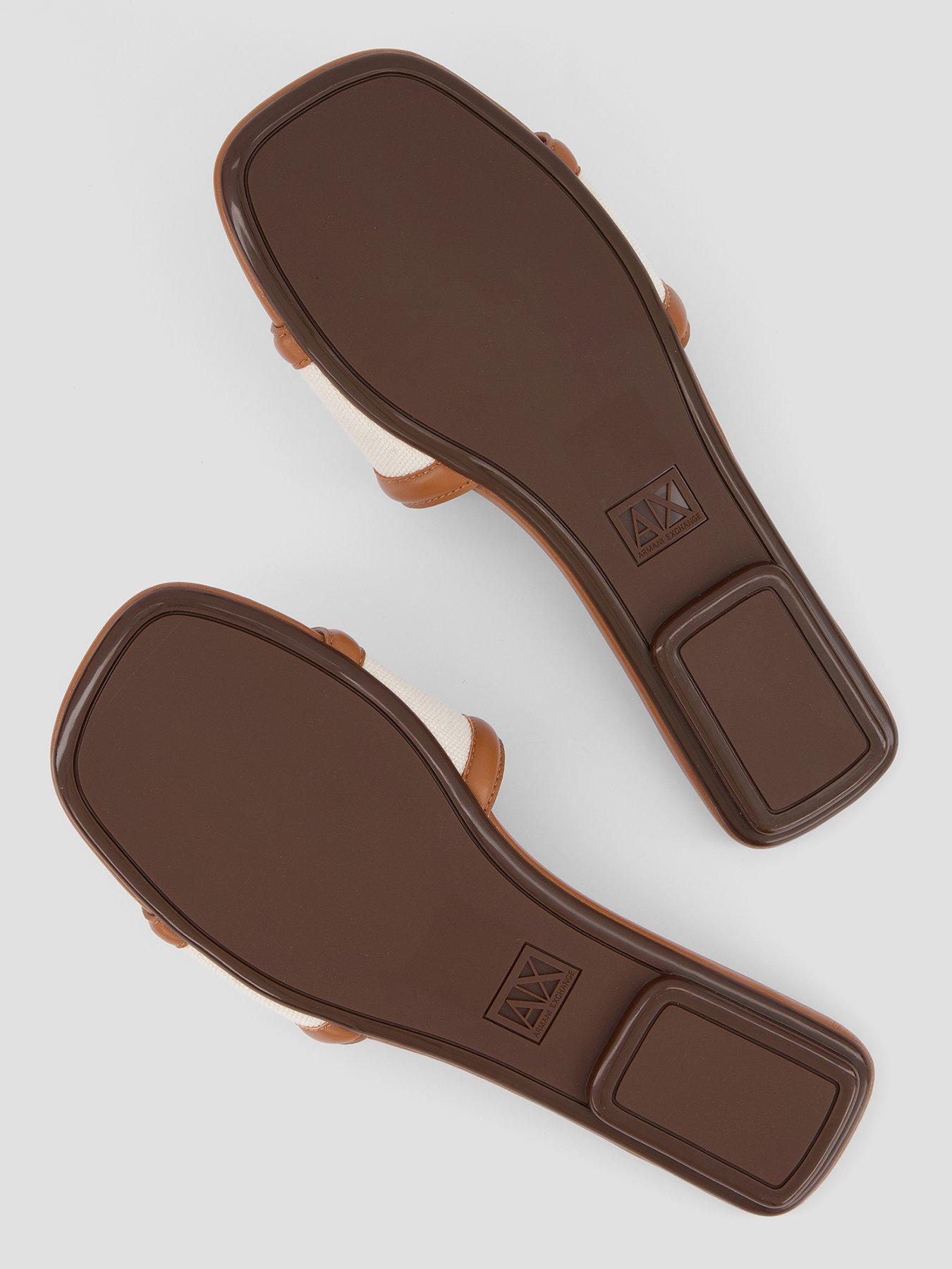 Image 4 of 7 of Armani Exchange Sandal - Brown