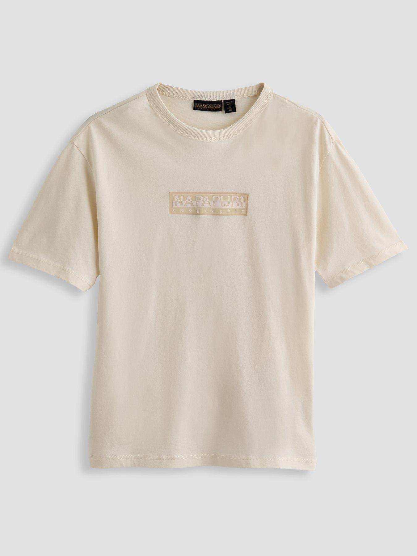 NAPAPIJRI Kids S-New Box T-Shirt - White