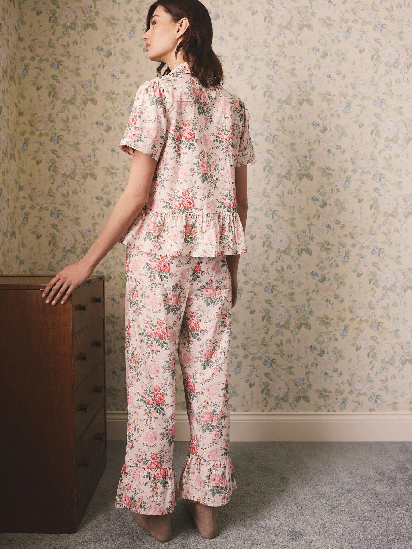 cath-kidston-button-through-pyjama-set-hackney-rose-print-creamstillFront