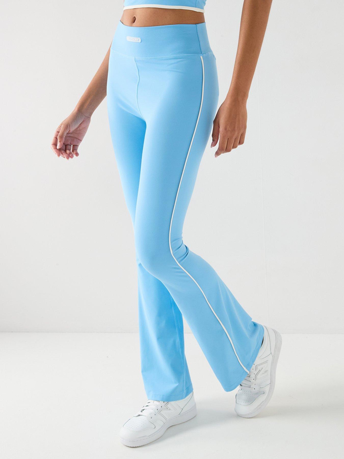 peach-fit-womens-flared-hem-legging-bluefront