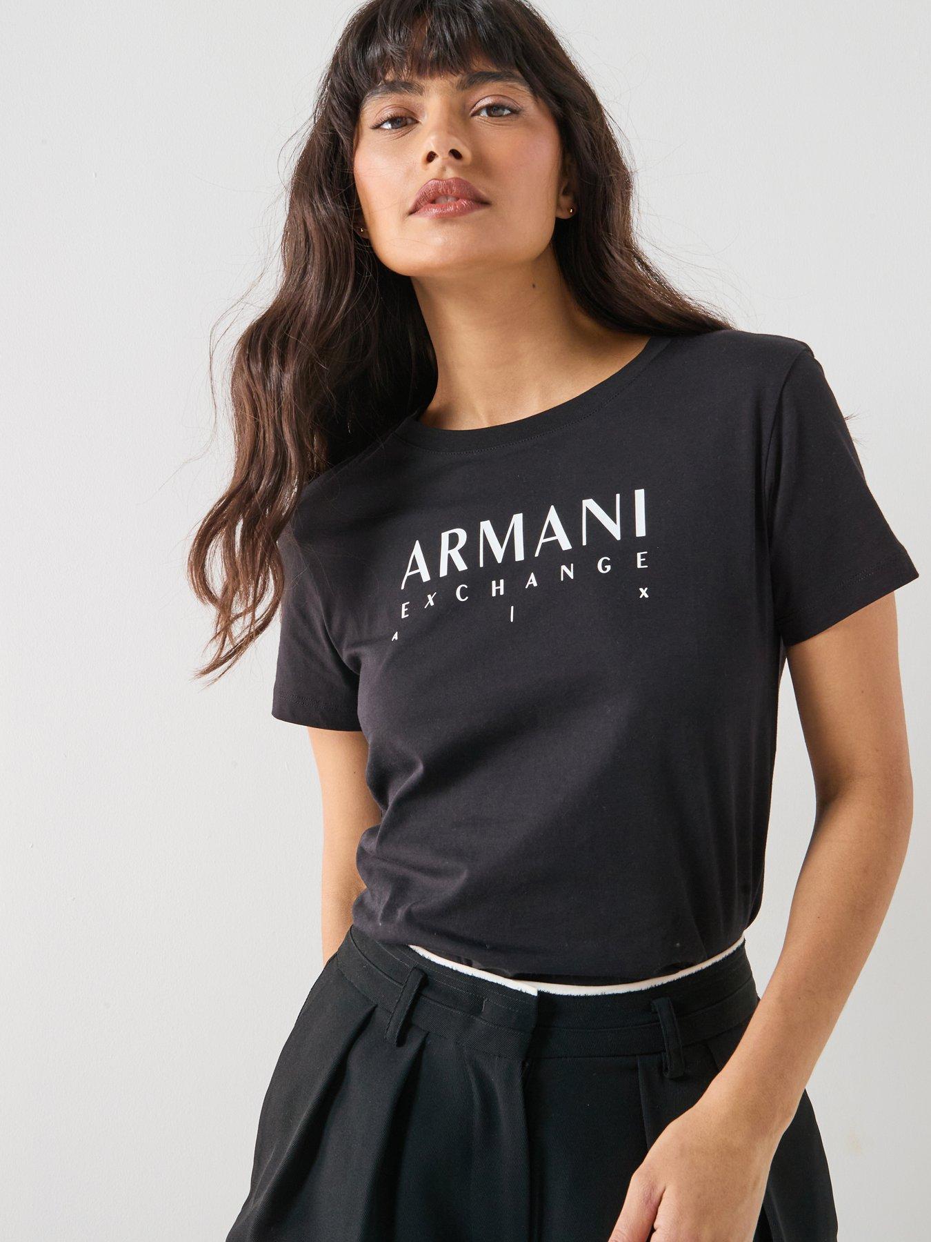 Image 1 of 5 of Armani Exchange T-Shirt - Black
