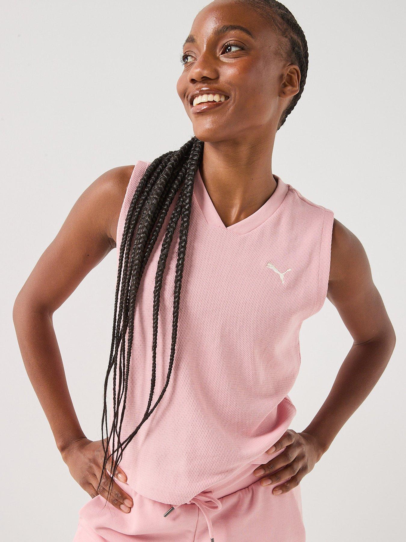 Image 1 of 2 of Puma Womens Class Comfort Tank - Pink