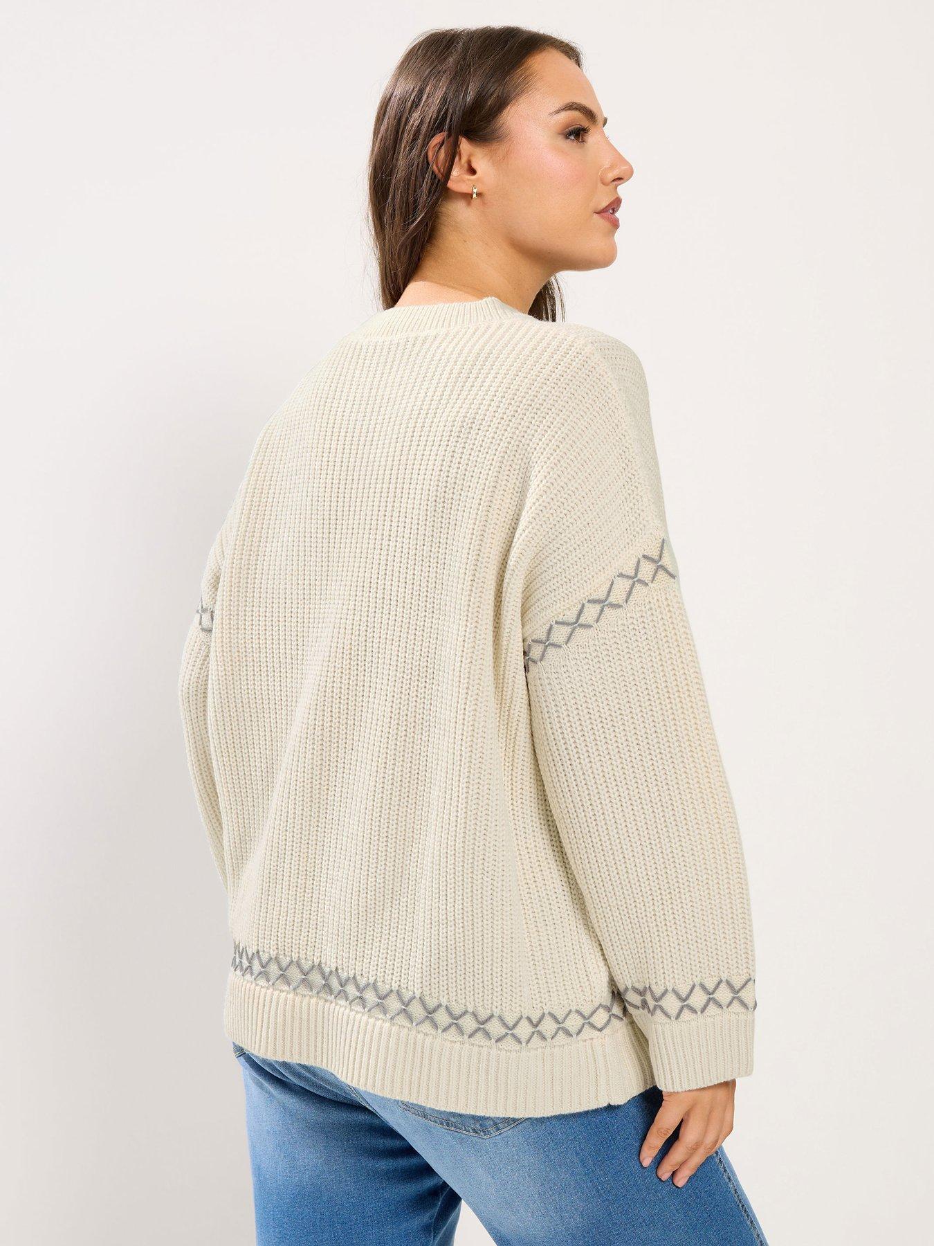 yours-curve-blanket-stitch-jumper-creamstillFront