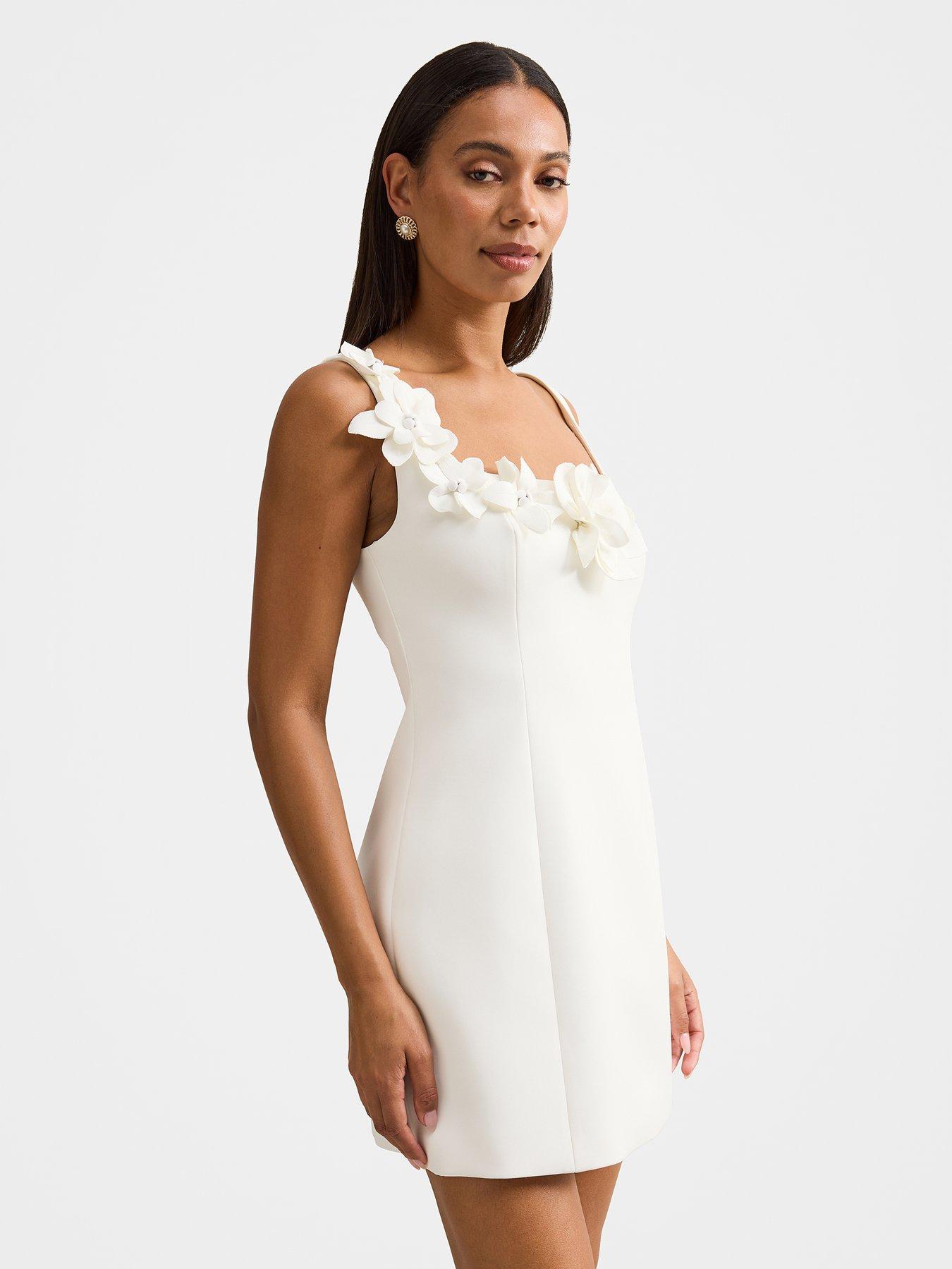 forever-new-melora-flower-mini-dress-whitedetail
