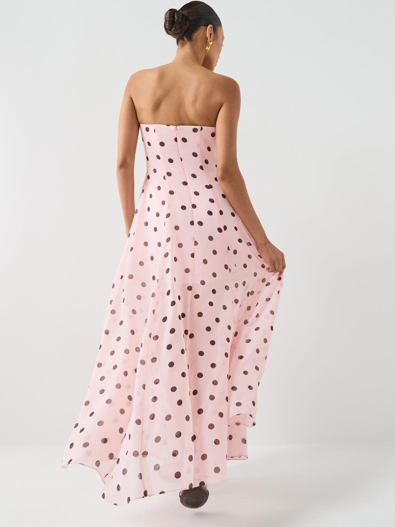 Image 2 of 6 of Forever New Kimora Strapless Midi Dress
