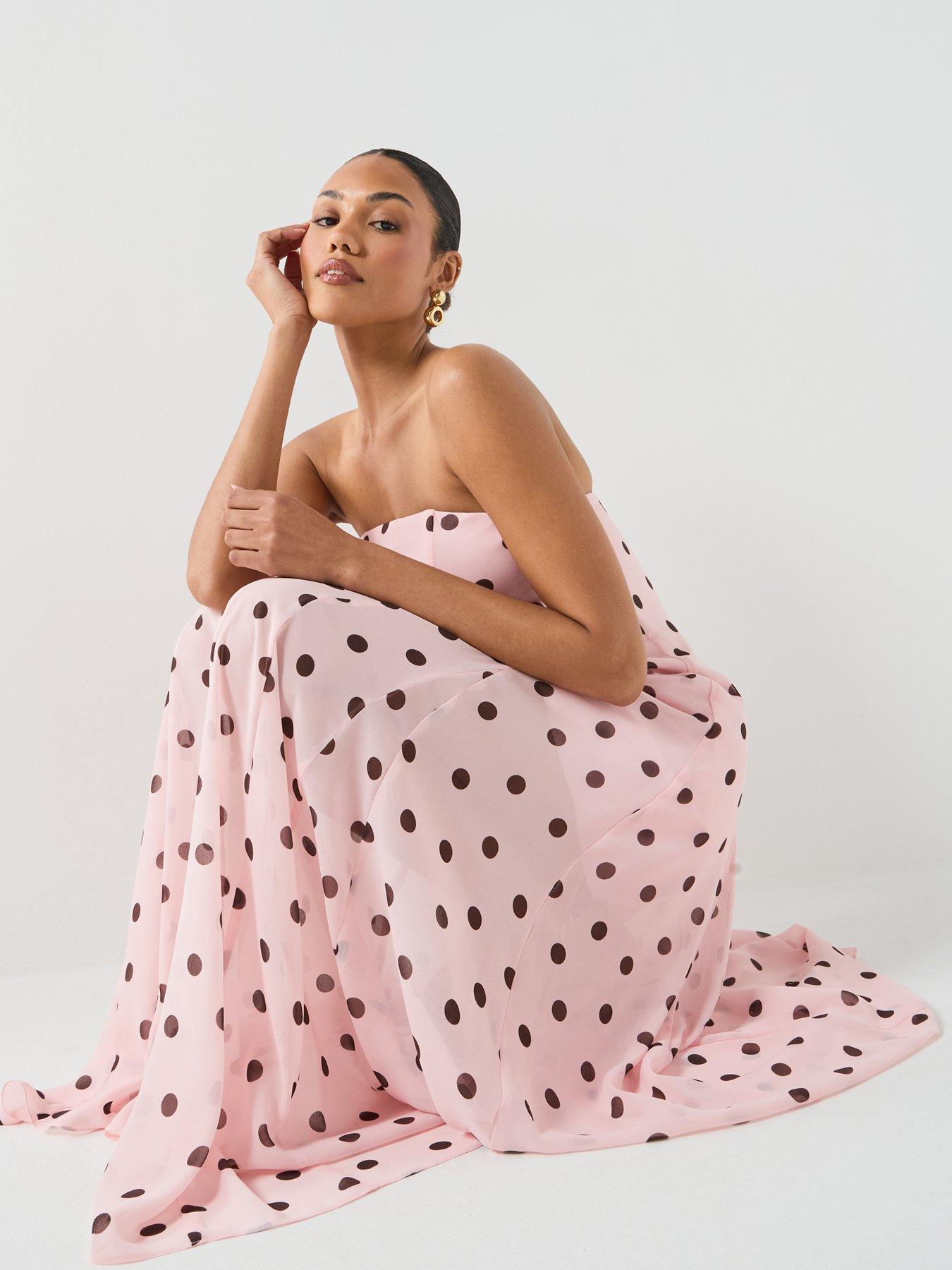 Image 6 of 6 of Forever New Kimora Strapless Midi Dress