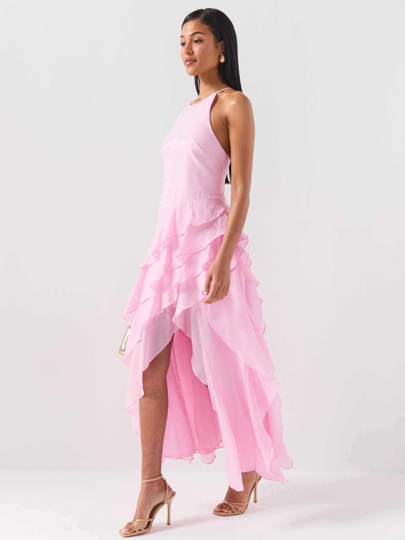 forever new maxi dress Own the room with quiet confidence in our Connie Off Shoulder Ruffle Maxi  Dress. This evening dress effortlessly blends old-world sophistication with  modern grace. Featuring a flattering fit-and-flare silhouette and a  beautiful