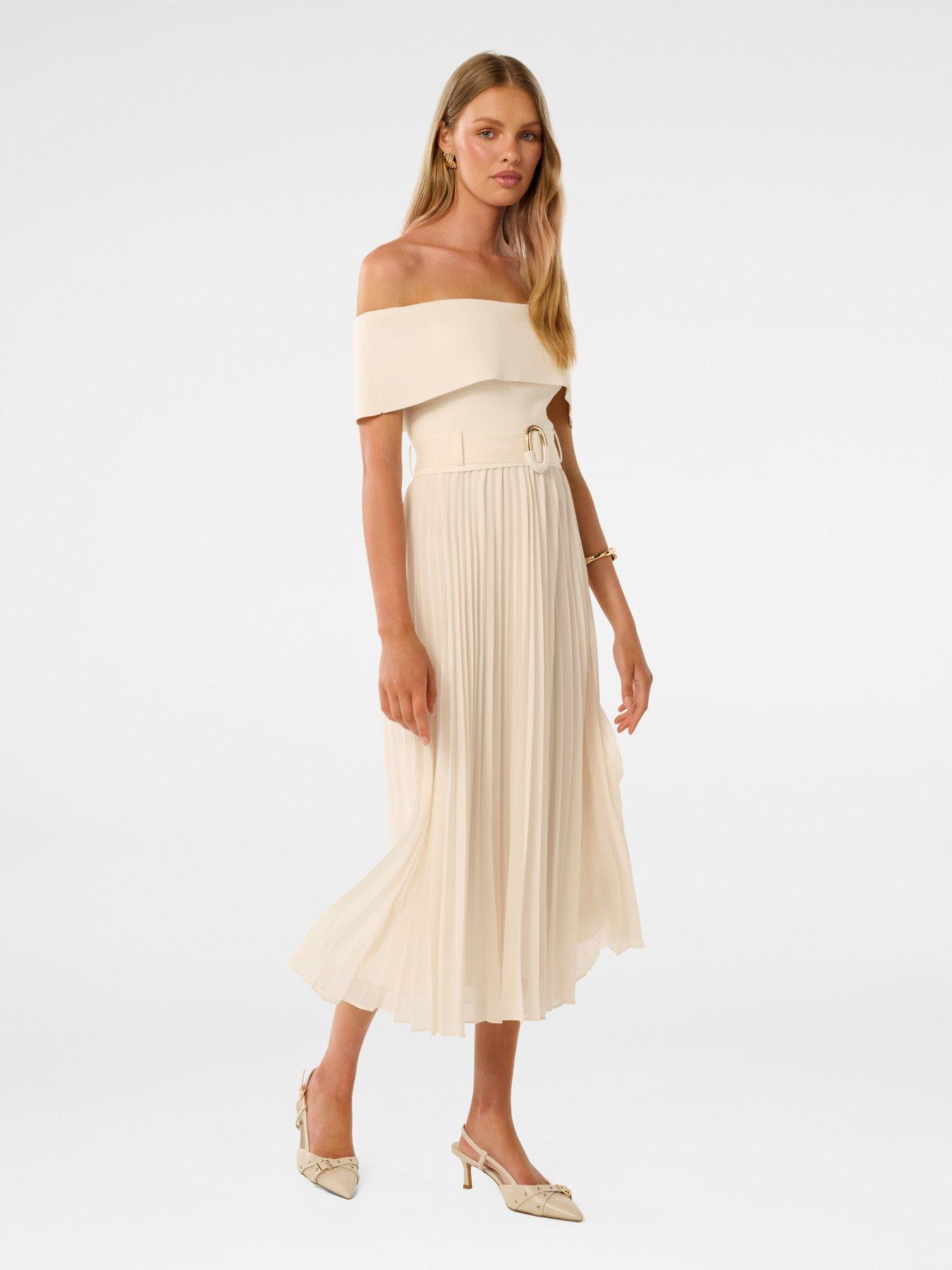 forever-new-capri-bardot-midi-dress-creamfront