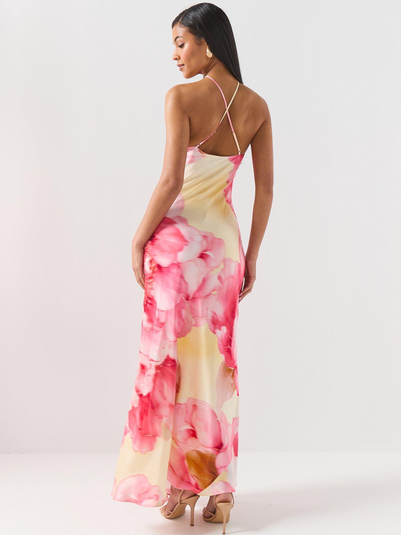 Image 2 of 6 of Forever New Nova Arrow Neck Maxi Dress