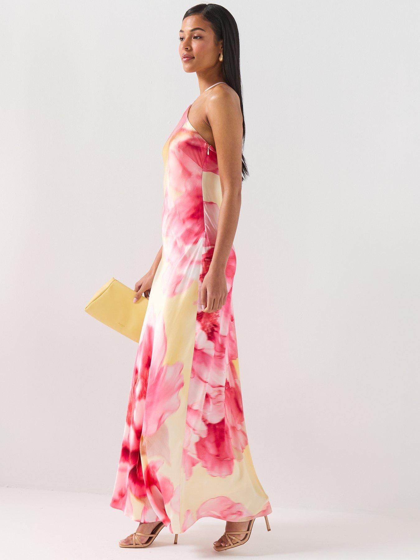 Image 3 of 6 of Forever New Nova Arrow Neck Maxi Dress