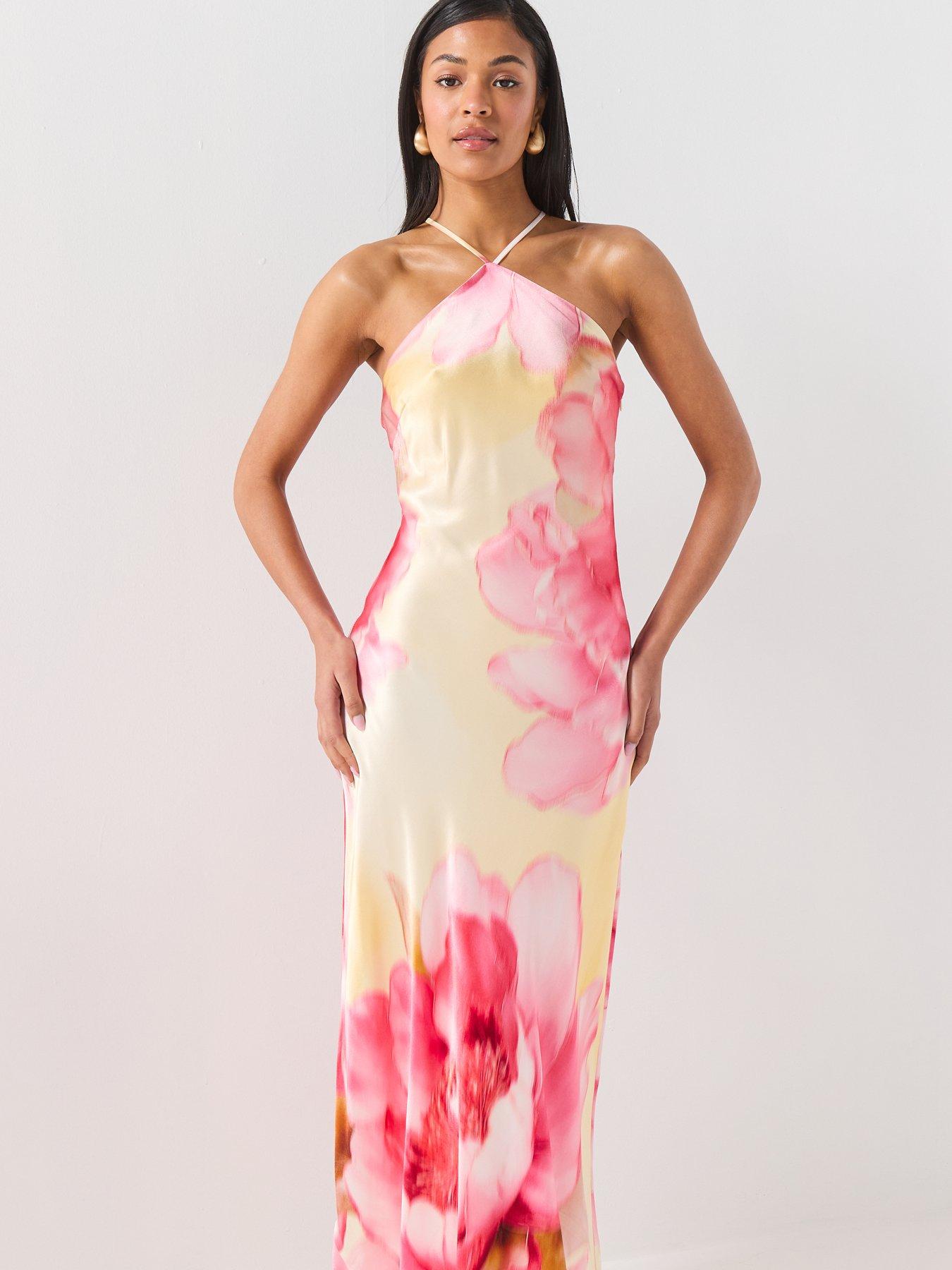 Image 5 of 6 of Forever New Nova Arrow Neck Maxi Dress