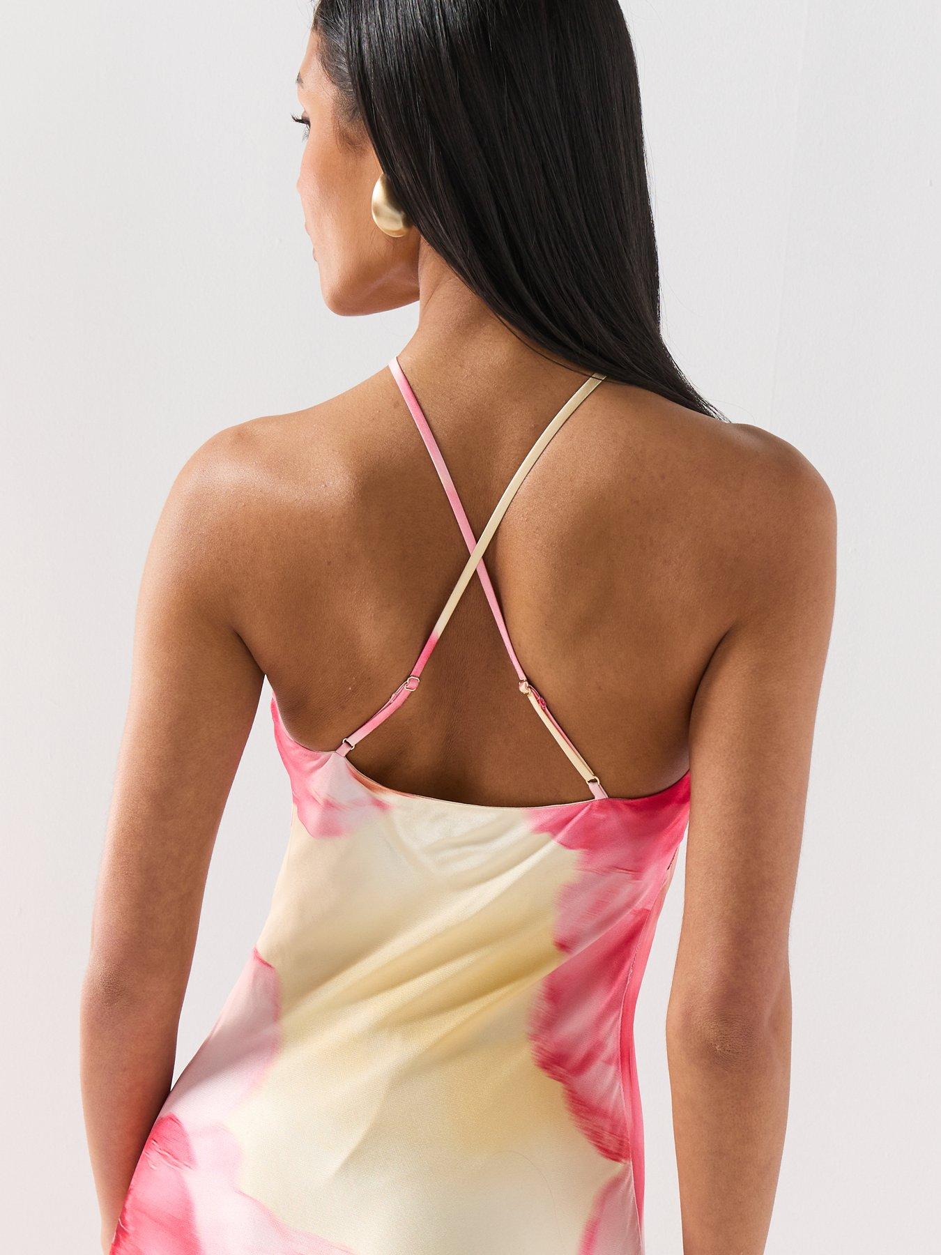 Image 6 of 6 of Forever New Nova Arrow Neck Maxi Dress