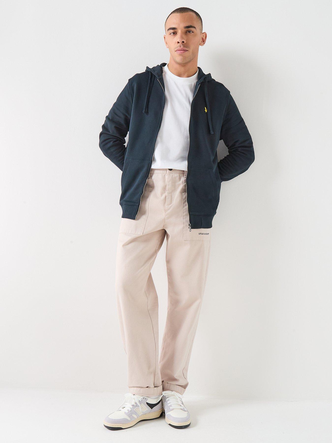 lyle-scott-zip-through-hoodie-navydetail