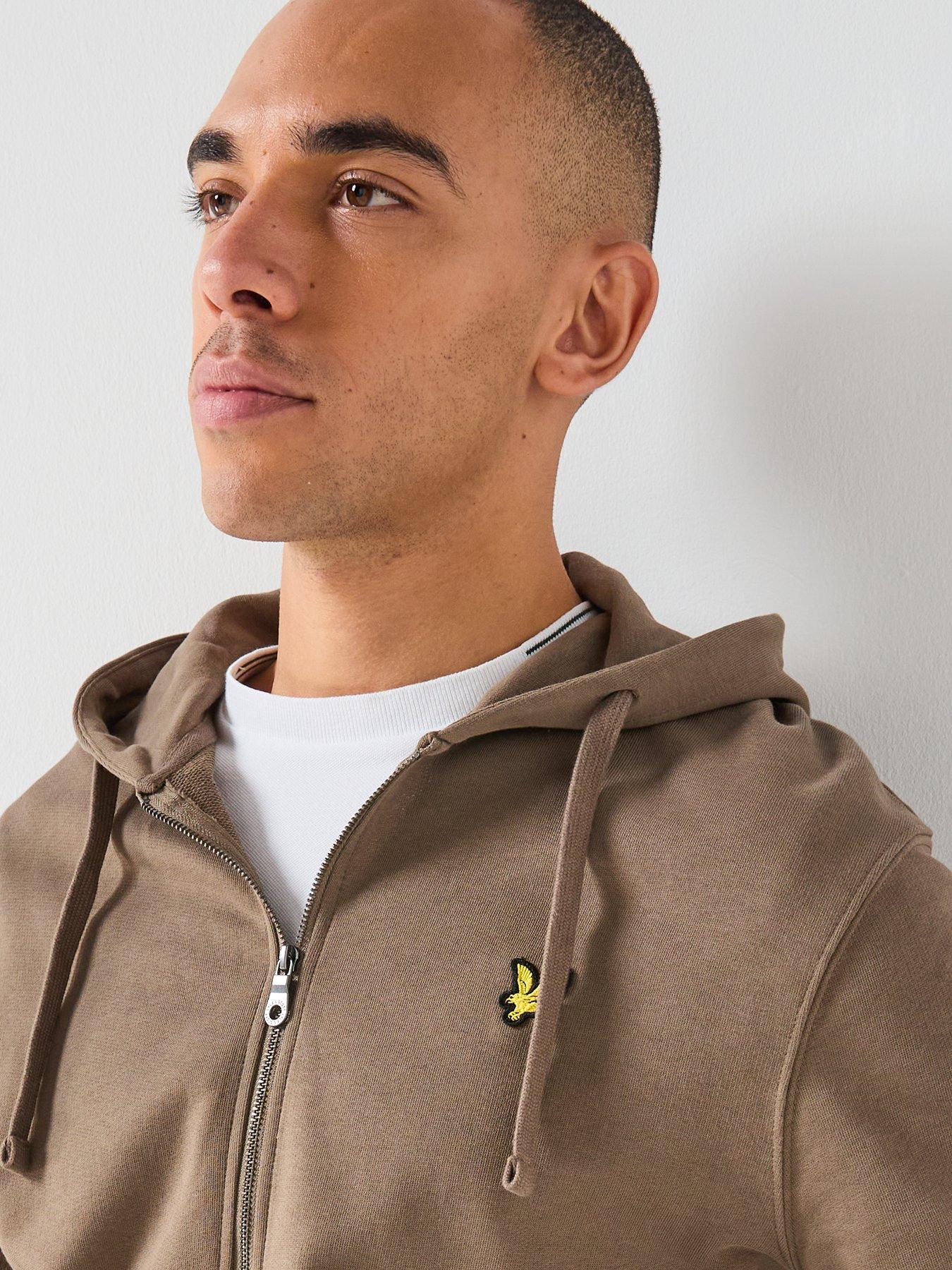 lyle-scott-zip-through-hoodie-khaki-greenoutfit
