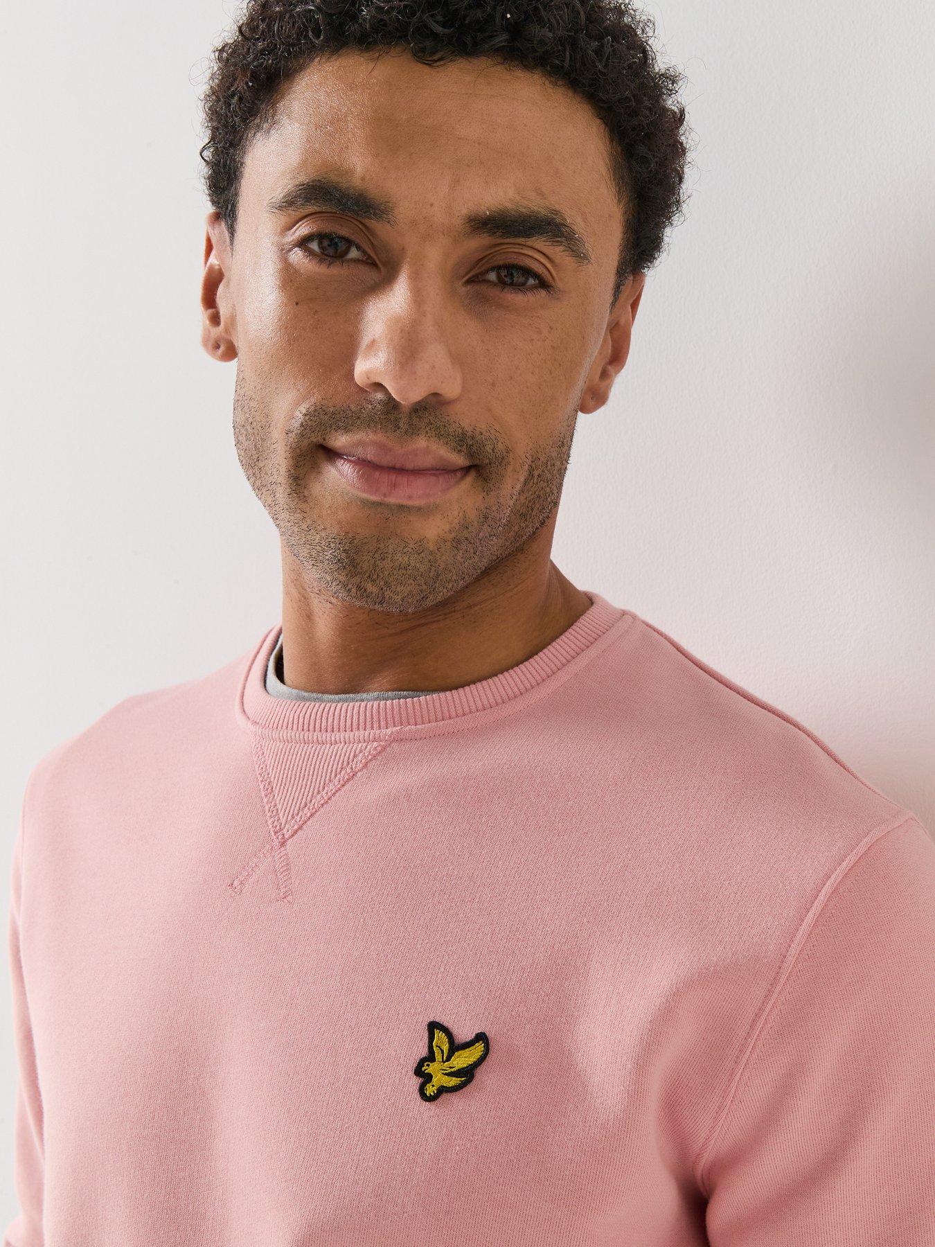 lyle-scott-crew-neck-sweatshirt-pinkoutfit