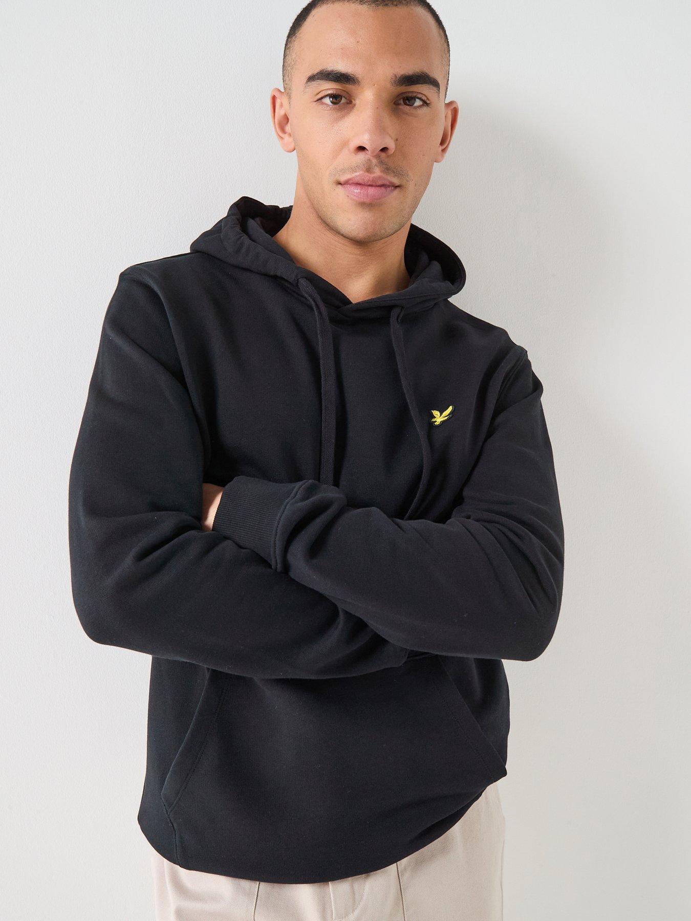 lyle-scott-essentials-pullover-hoodie-black