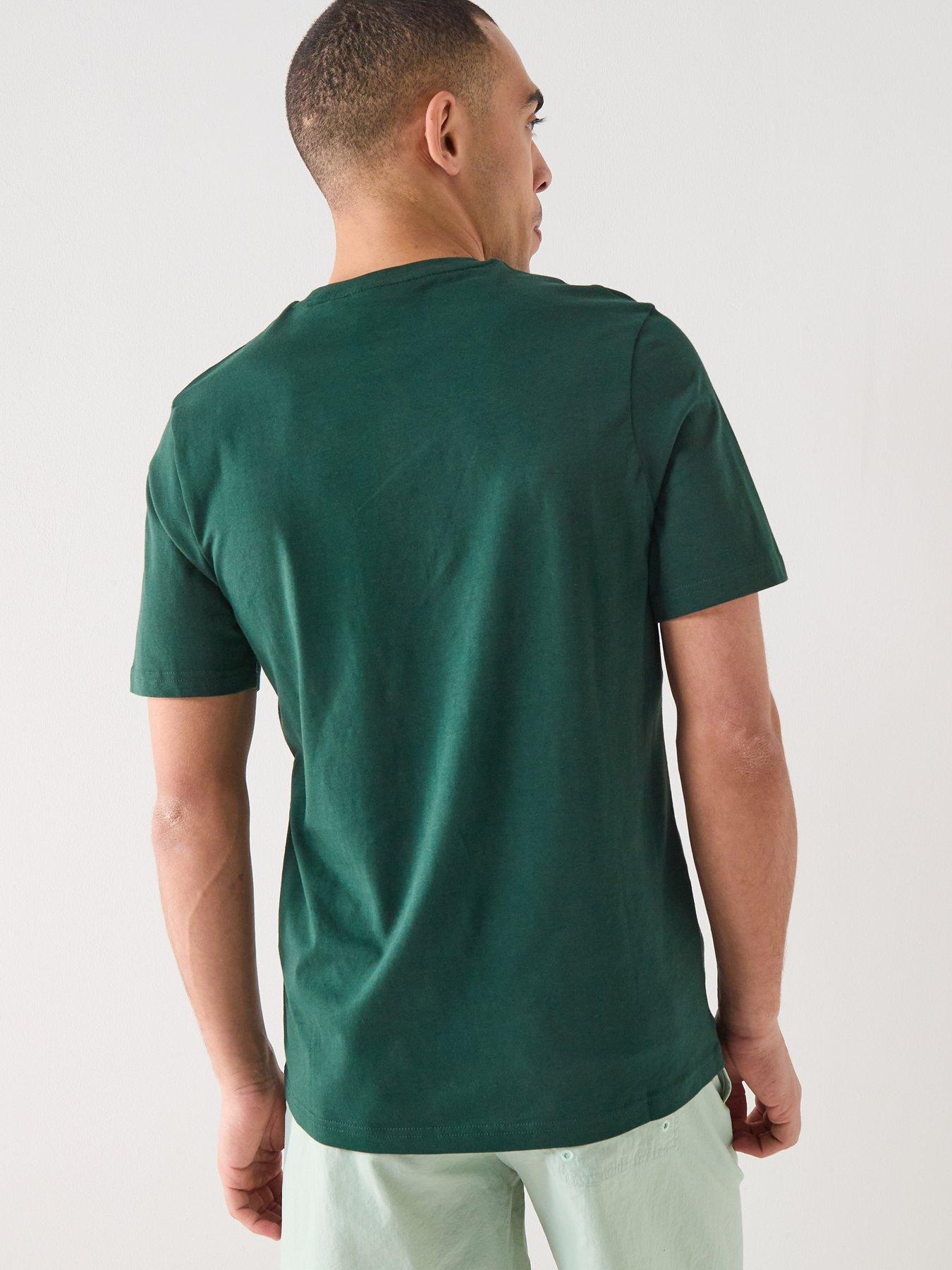 Image 2 of 4 of Lyle & Scott Essentials Plain T-Shirt - Green