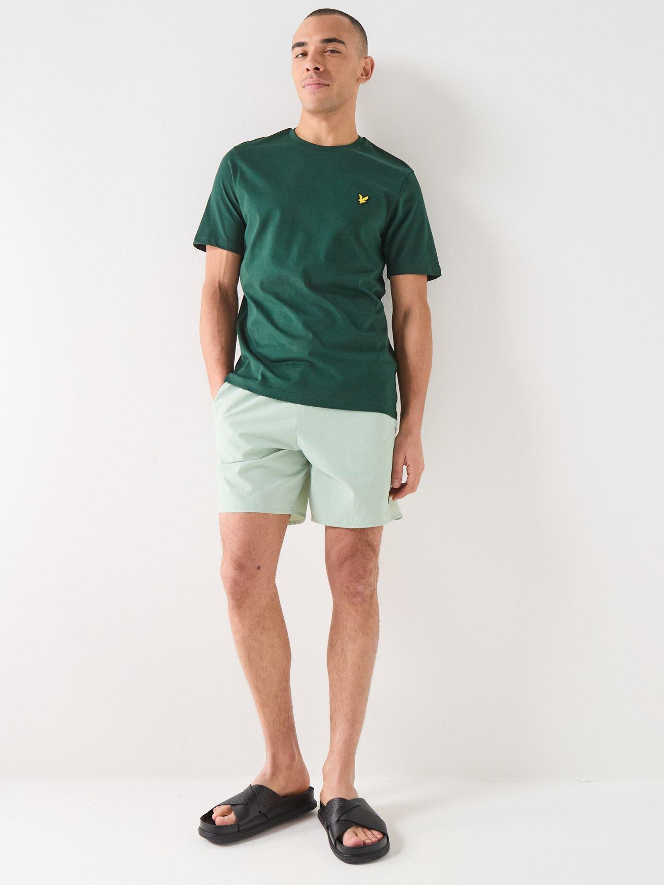 Image 3 of 4 of Lyle & Scott Essentials Plain T-Shirt - Green